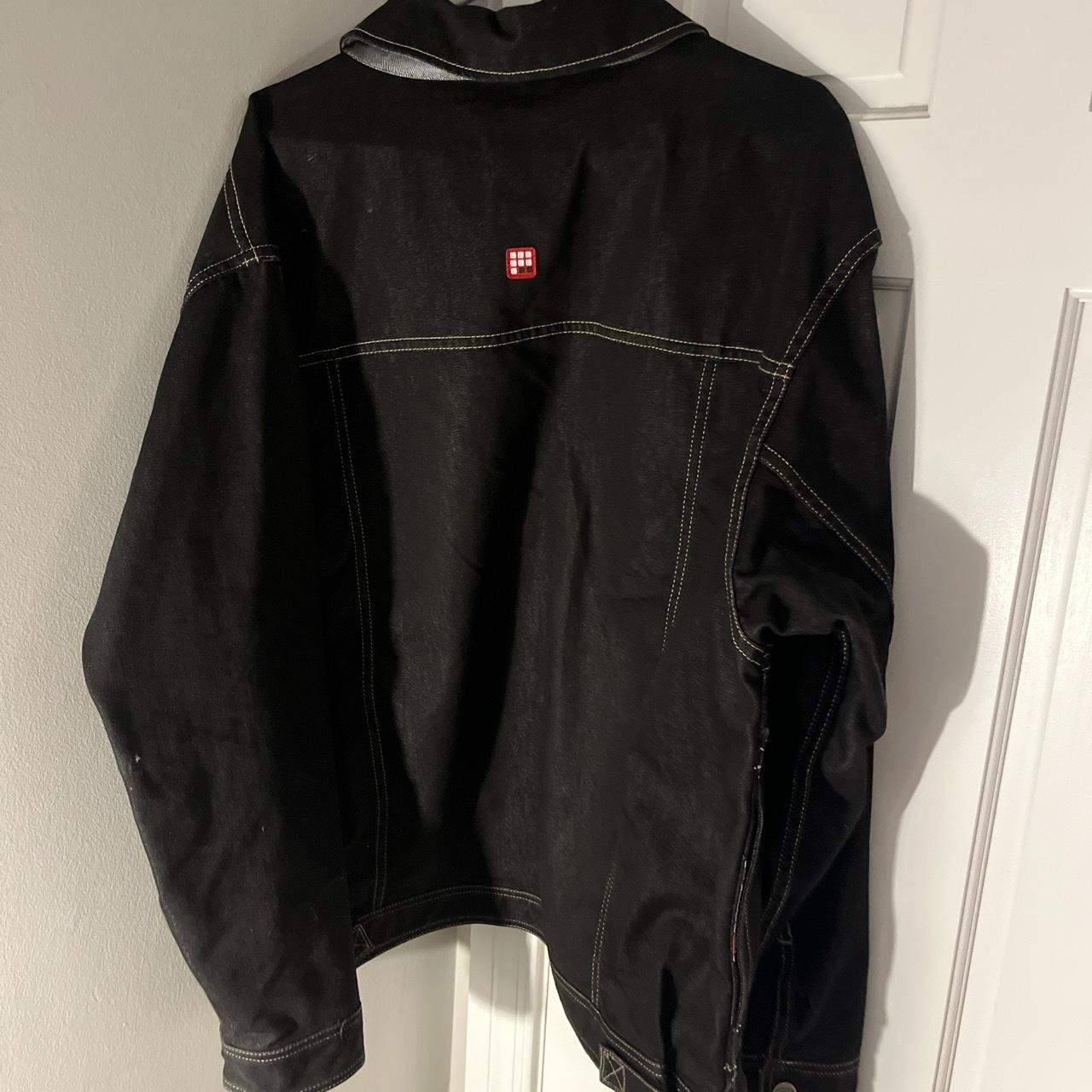 Rare ecko reversible denim jacket!!! vintage size... Depop