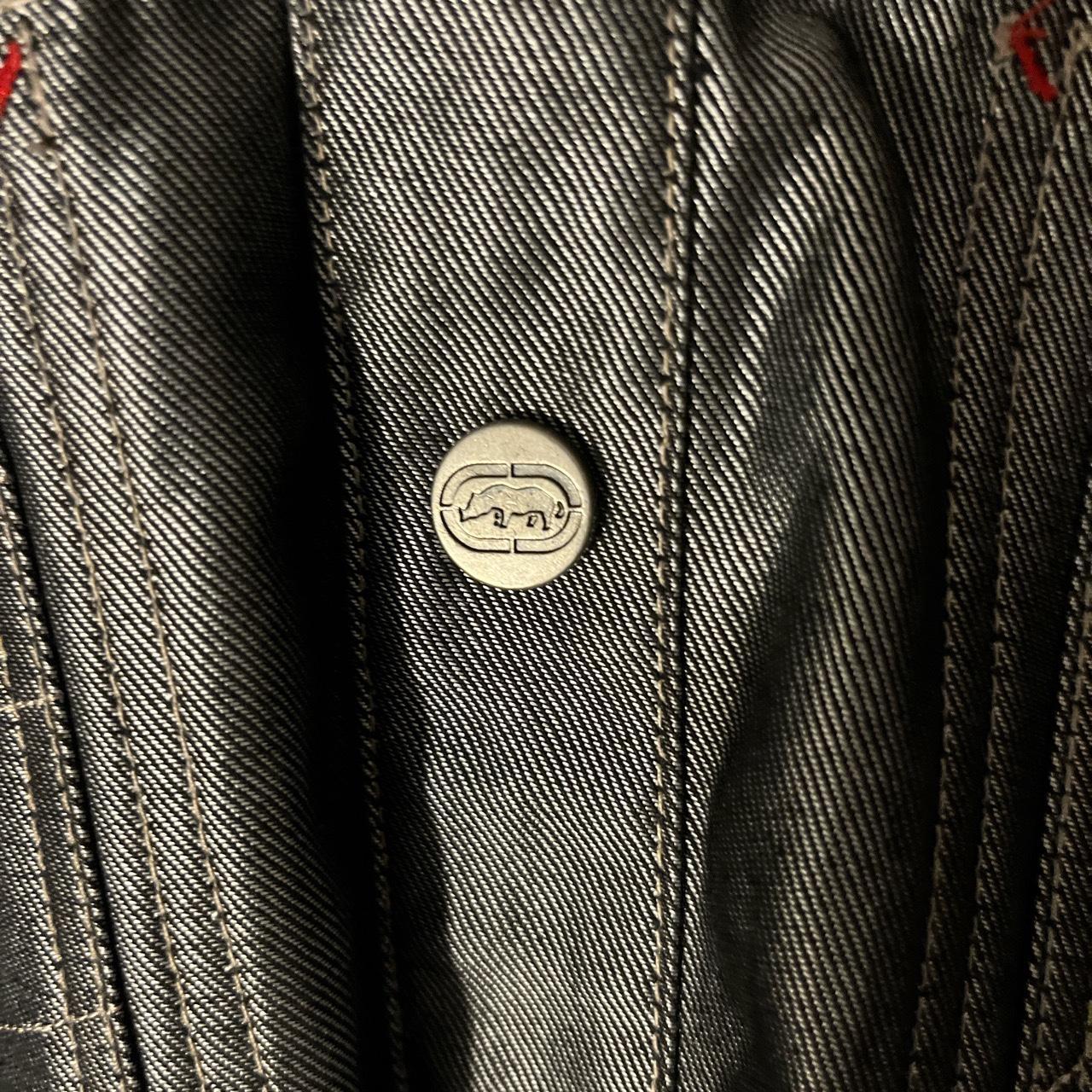 Rare ecko reversible denim jacket!!! vintage size... Depop