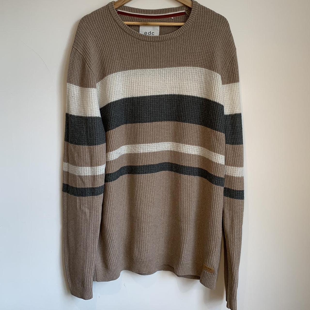 EDC by ESPIRIT Vintage Striped Jumper Condition:... - Depop