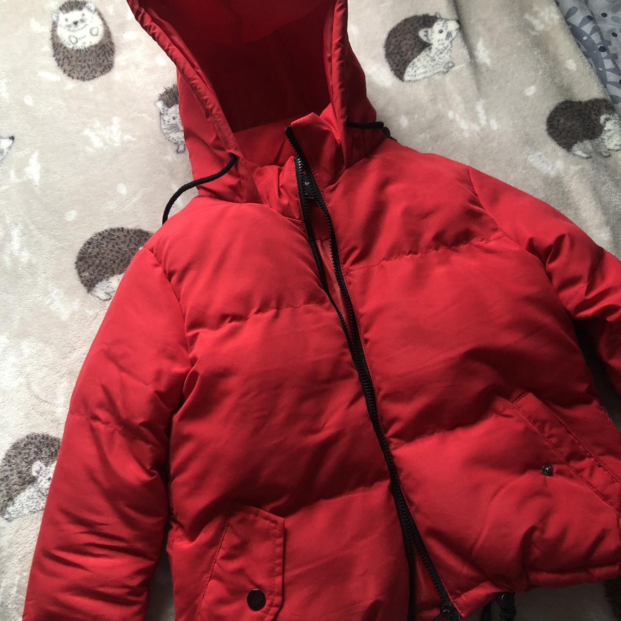 brave soul red parka