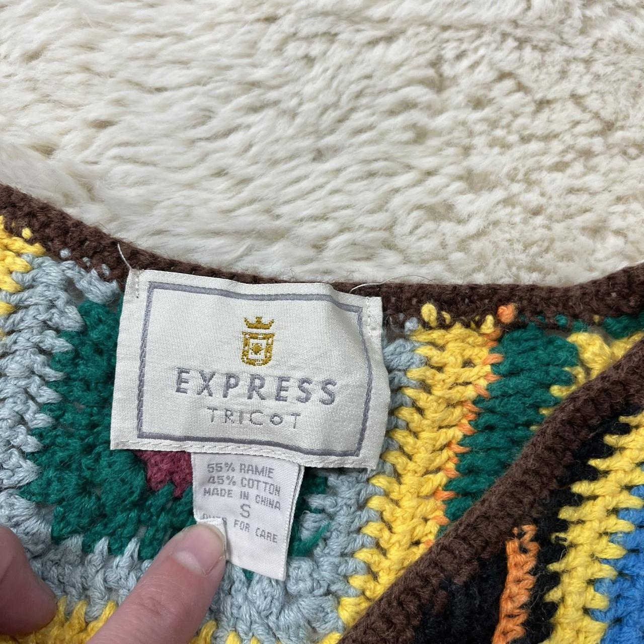 Express Women's Sweater - Multi - S – Vintage Exp… - image 2