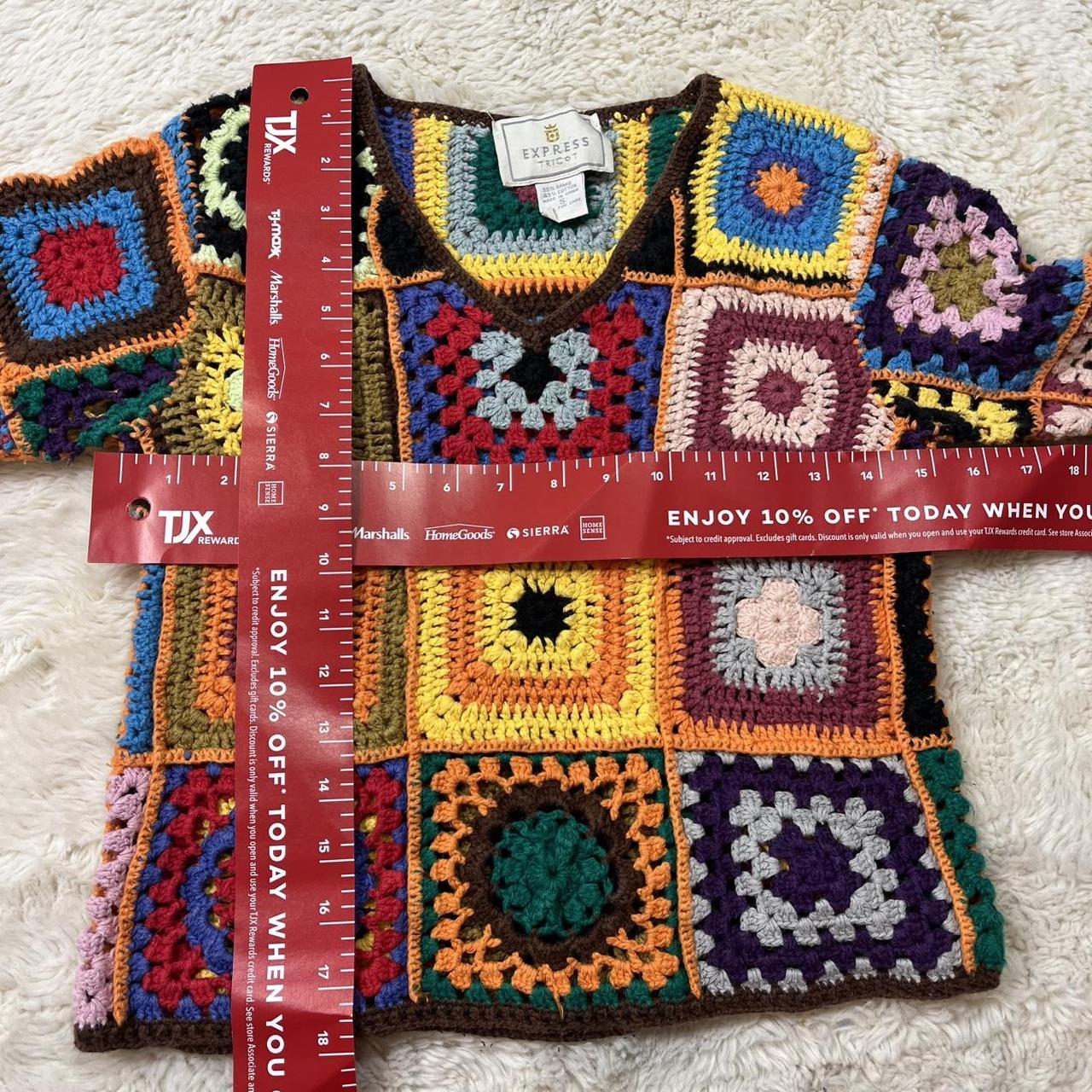 Express Women's Sweater - Multi - S – Vintage Exp… - image 3