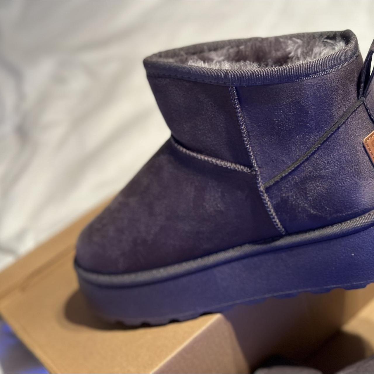 womens grey boots uk