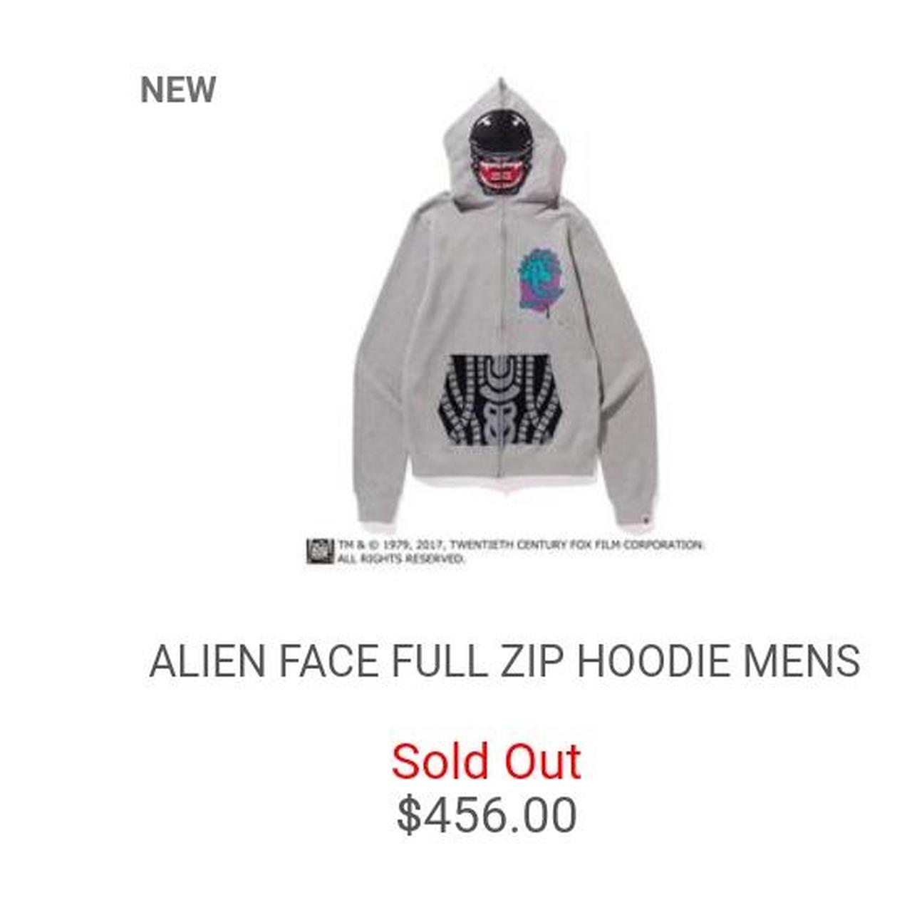 Bape x alien hoodie best sale