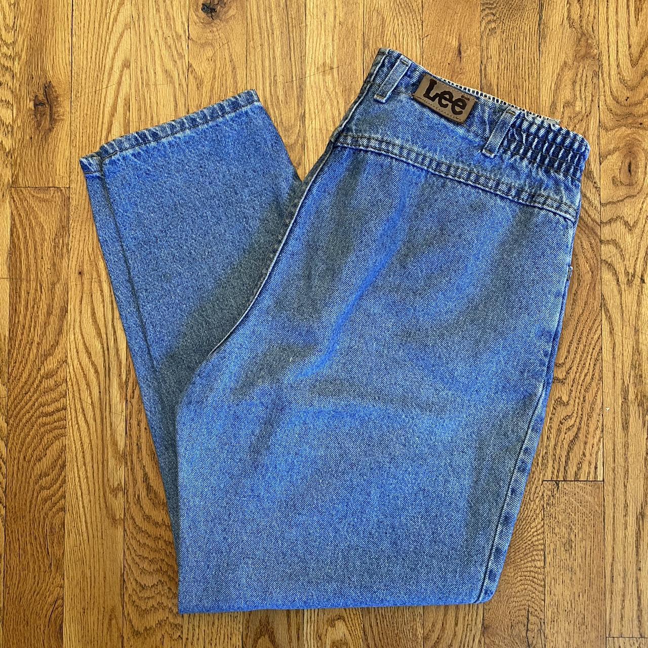 lee elastic waist jeans