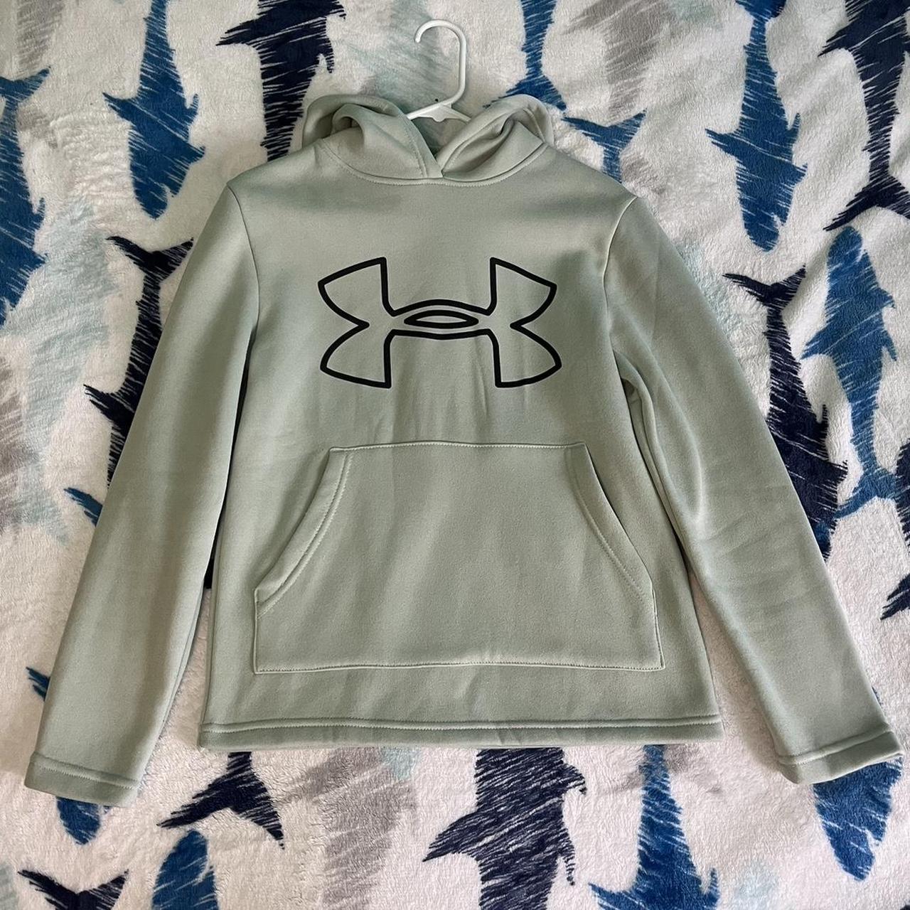 Mint green best sale under armour hoodie