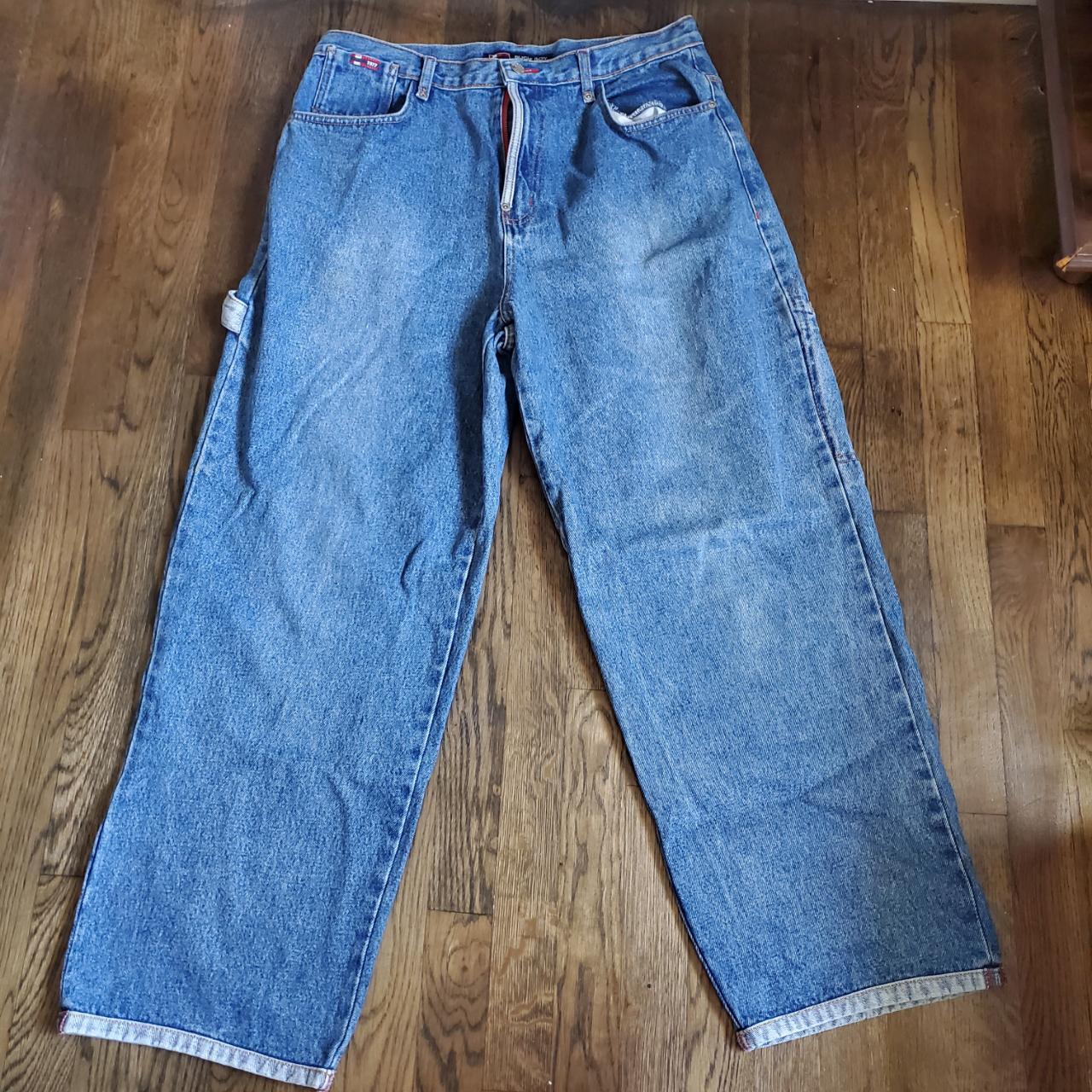 Bugle Boy Men's Blue Jeans | Depop