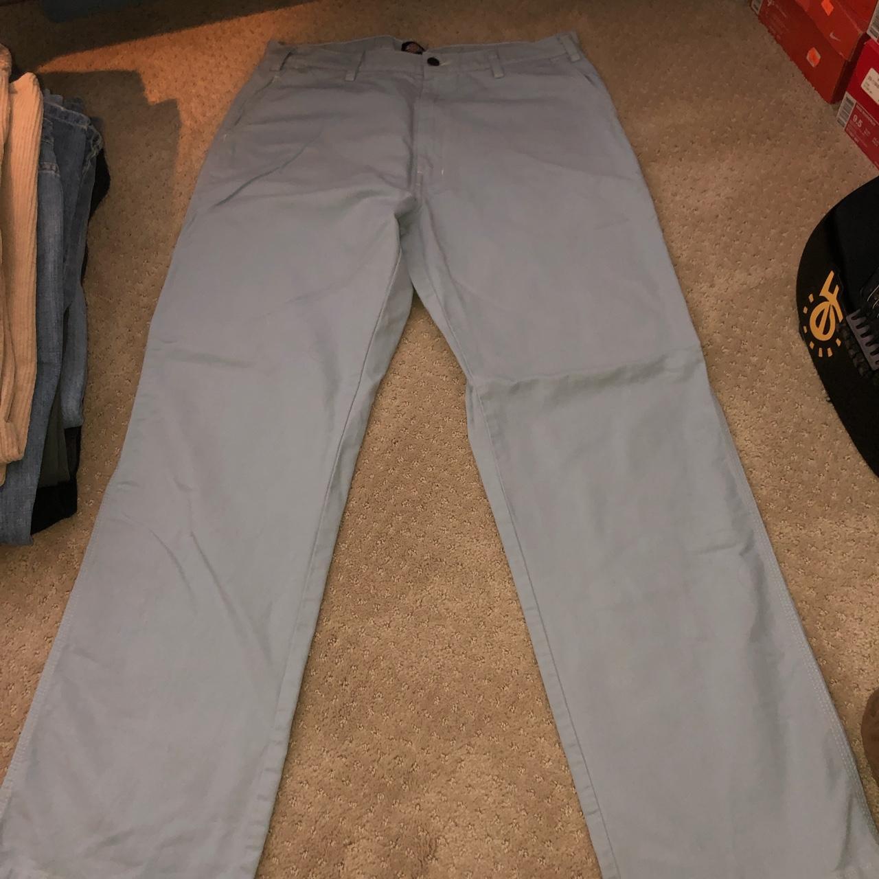 Dickies Men's Blue Trousers Depop