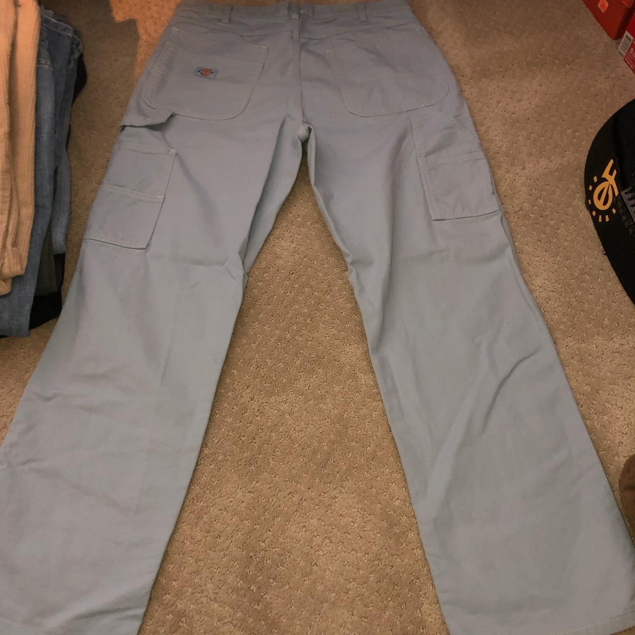 Dickies Men's Blue Trousers Depop