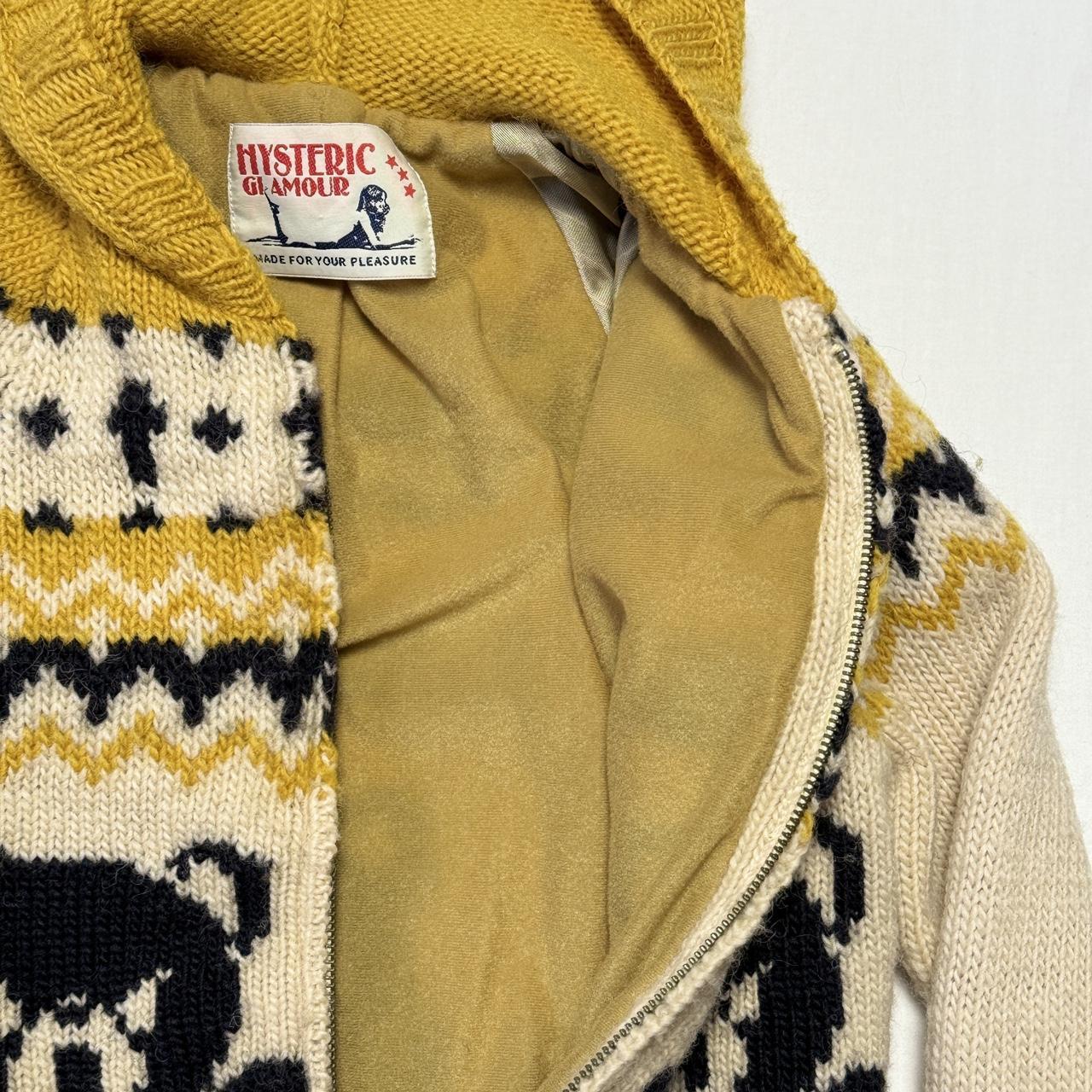 トップス vintage hysteric glamour girl wool knit Vintage Hysteric Glamour Unicorn Big Image Knitwear Hysteric
