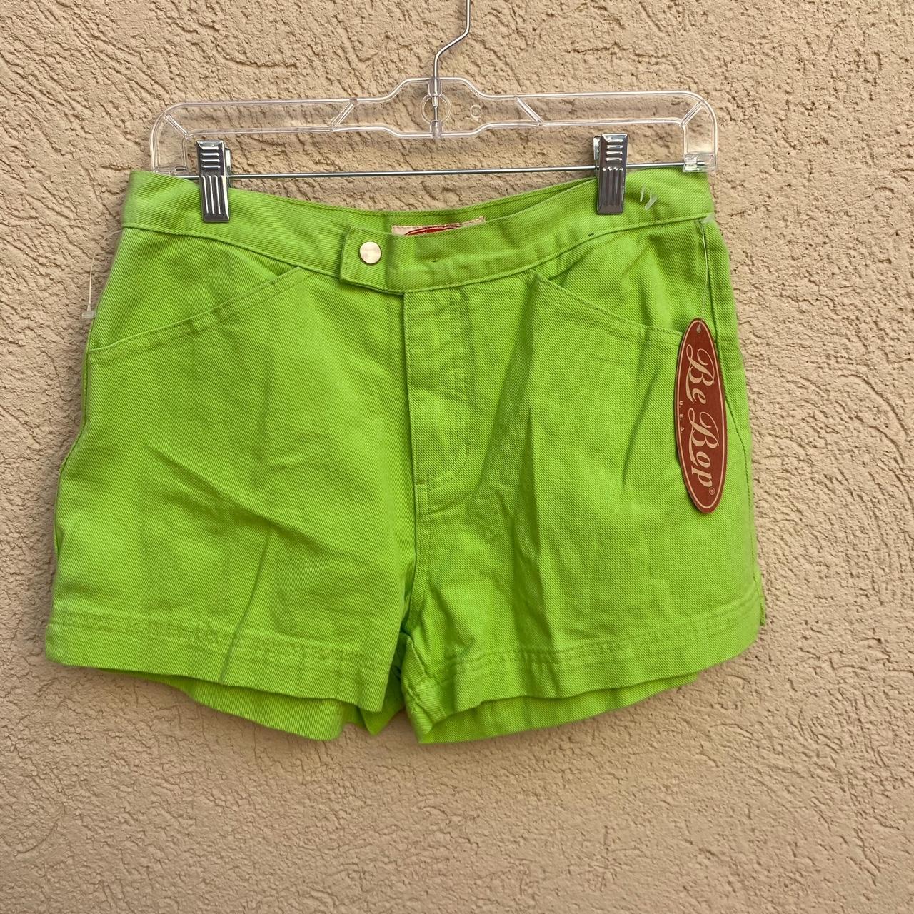 Be Bop Women's Green Shorts