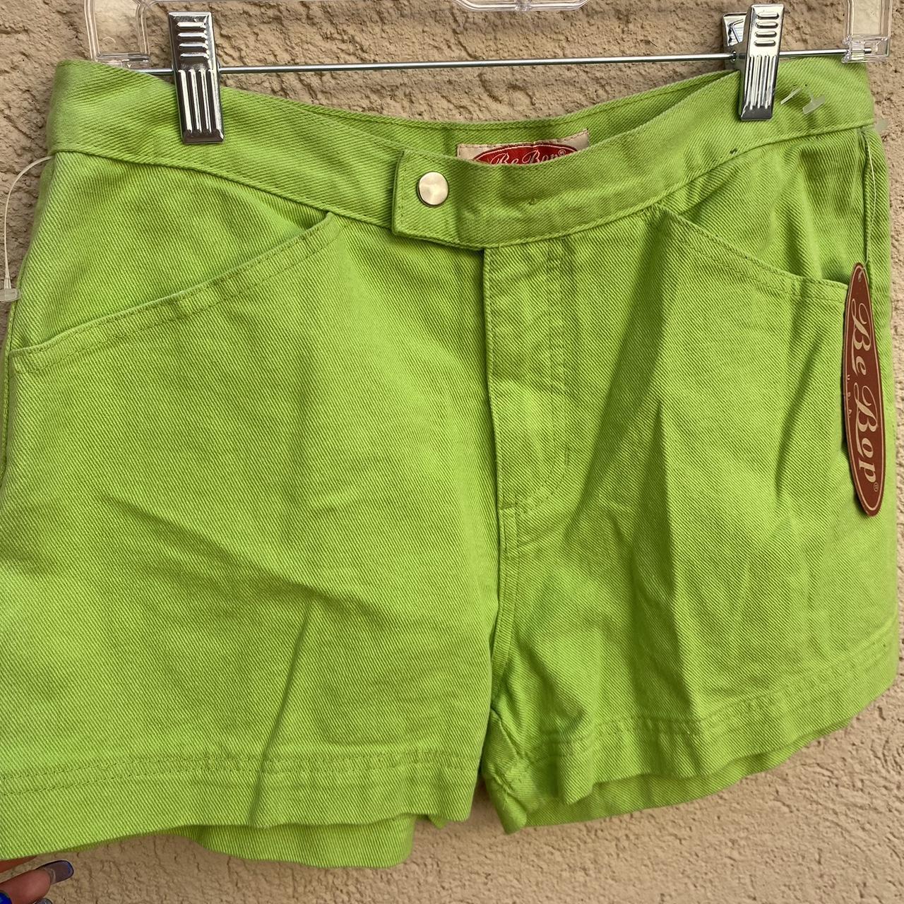 Be Bop Women's Green Shorts (4)