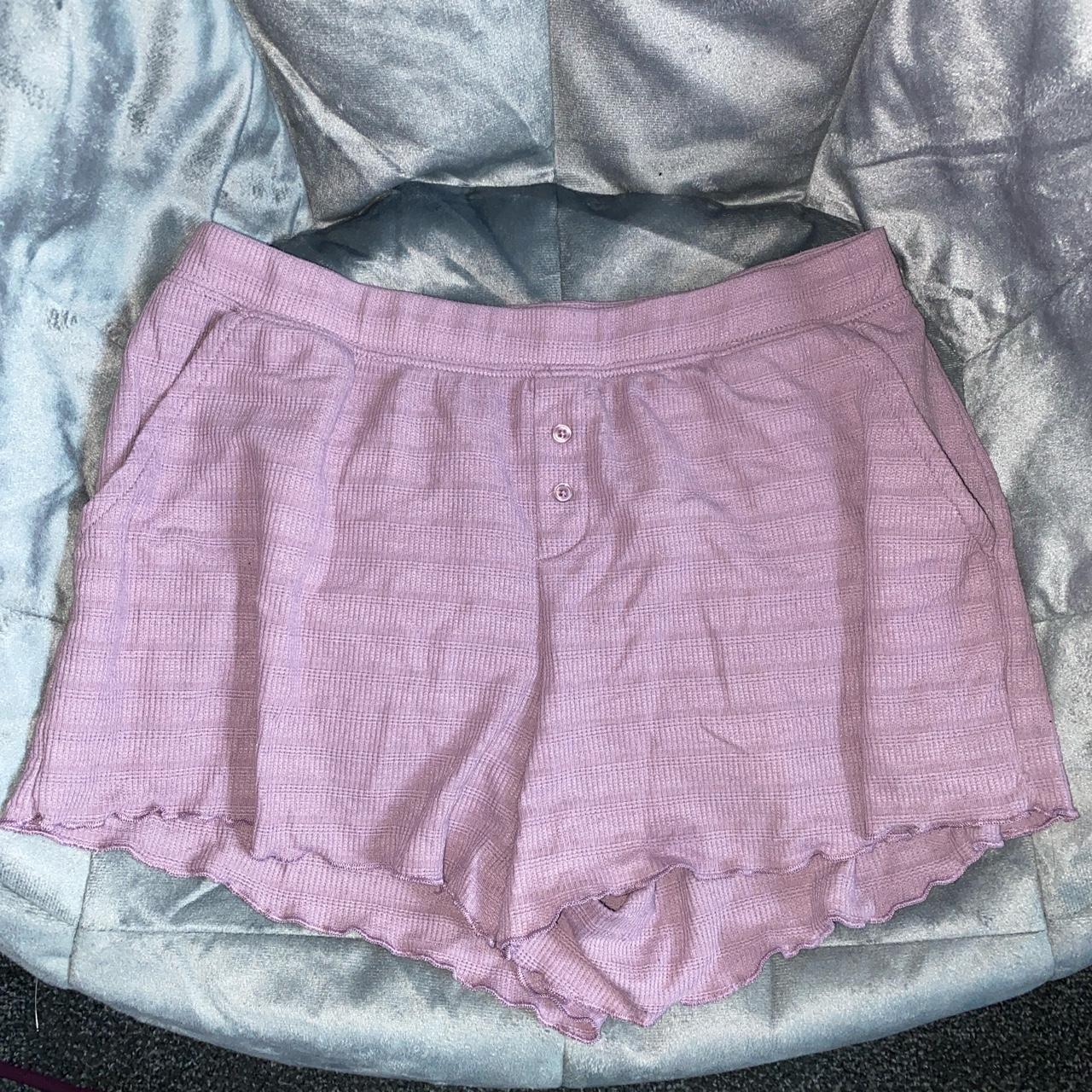 Stars Above Women's Purple and Pink Shorts | Depop