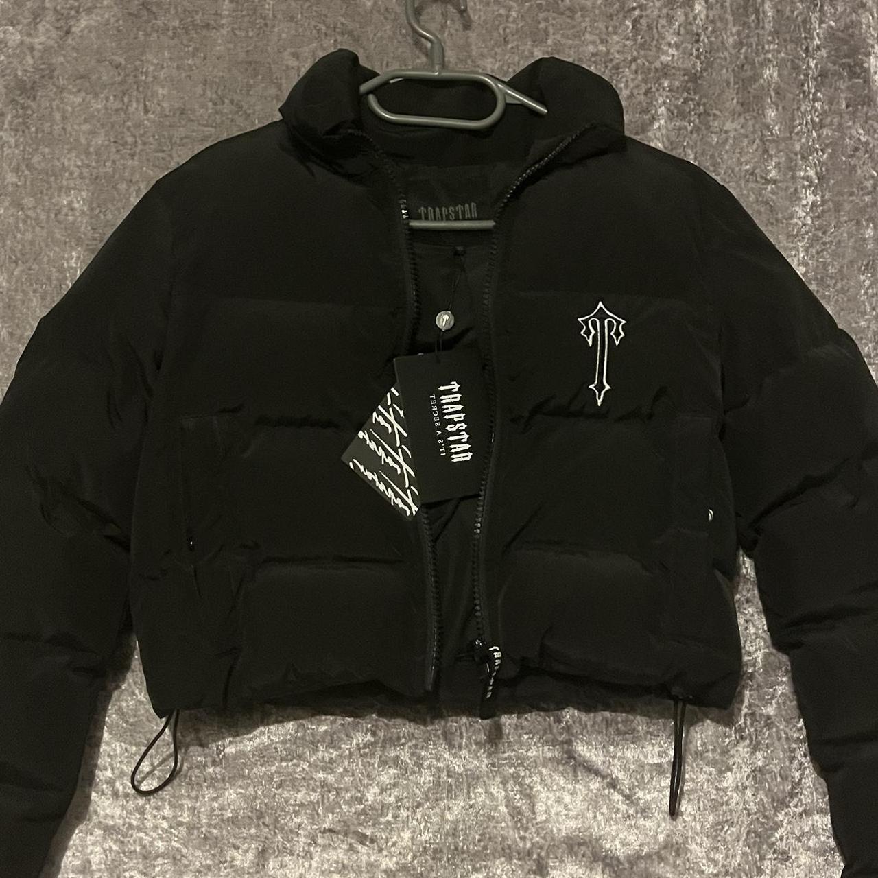 Trapstar cropped irongate puffer jacket. Authentic... - Depop