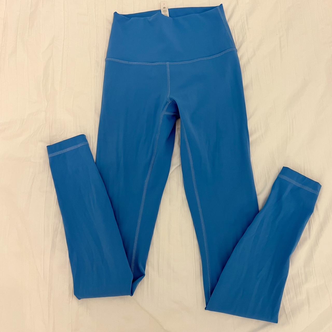 Lululemon leggings Blue Nile Size 2 Perfect... Depop