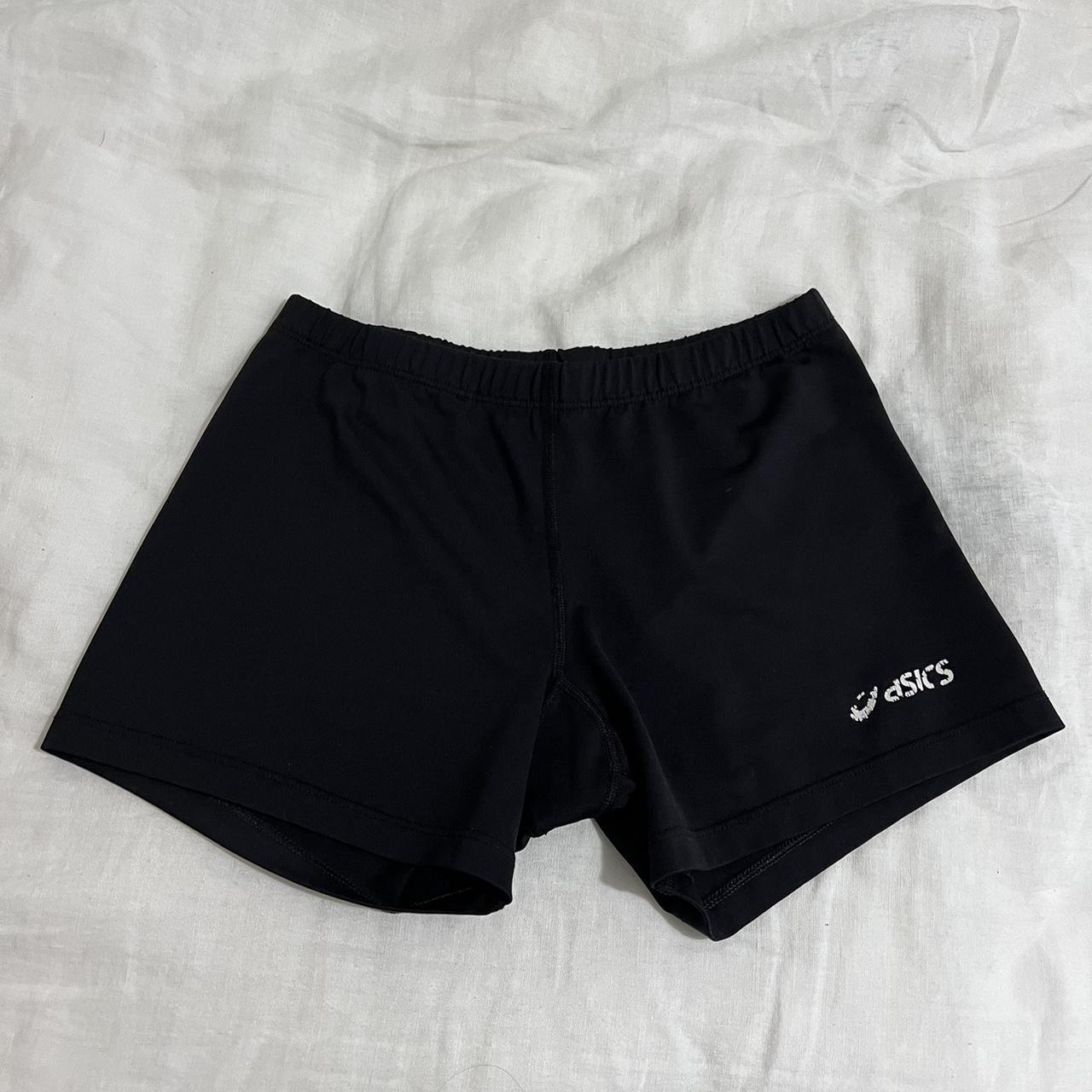 Black Asics Spandex Shorts medium