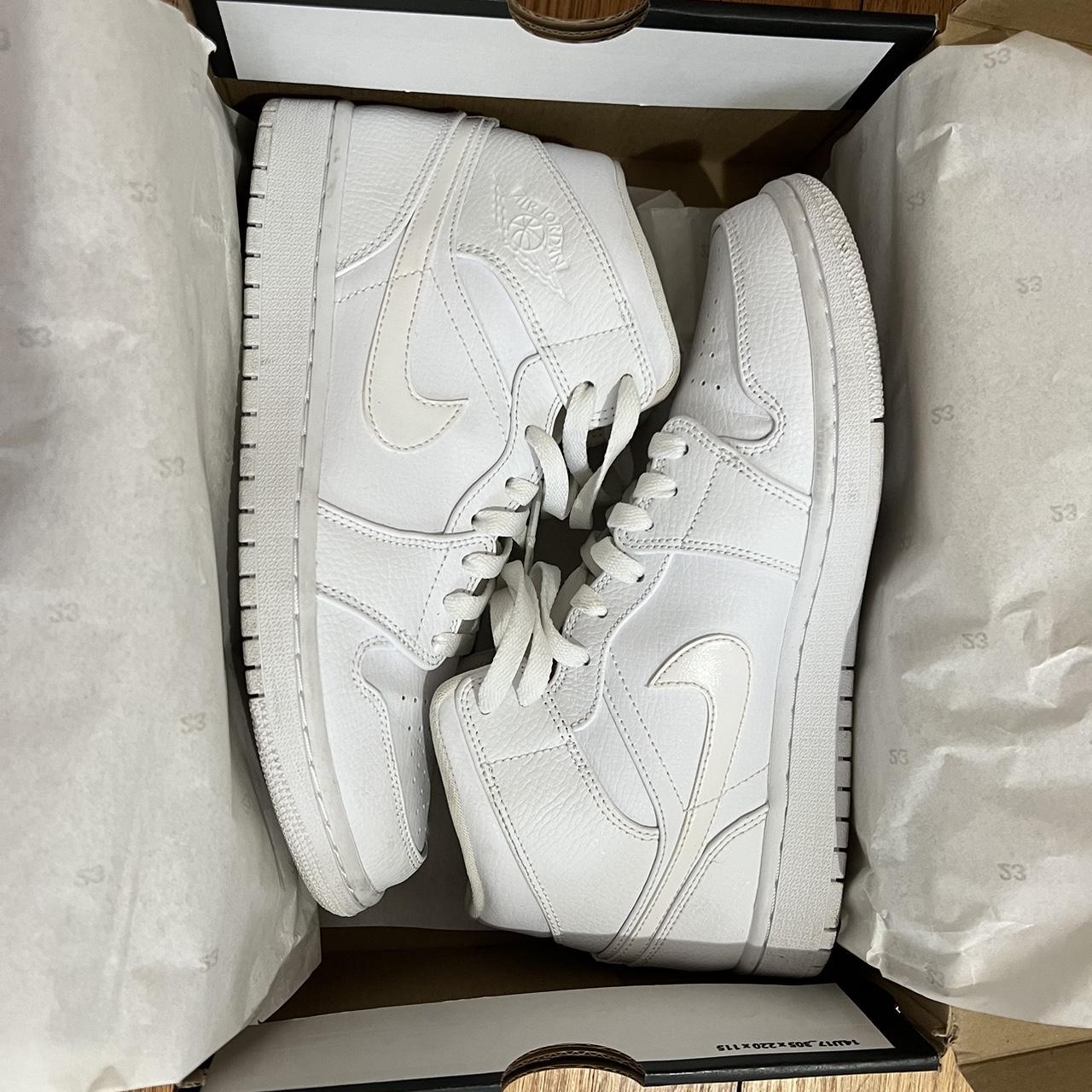 jordan 1 white size 7