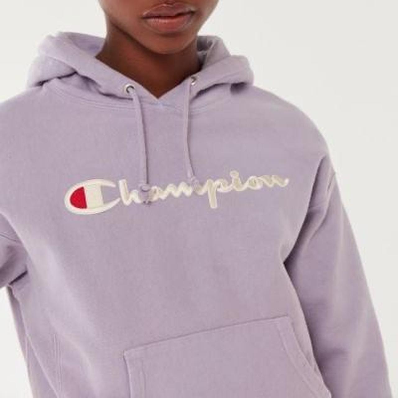 lavender champion sweatshirt size xs shipping