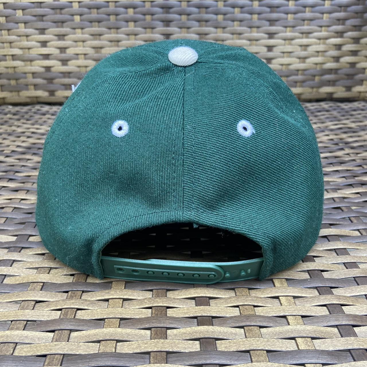 Vintage New York Jets snapback hat in green. From - Depop