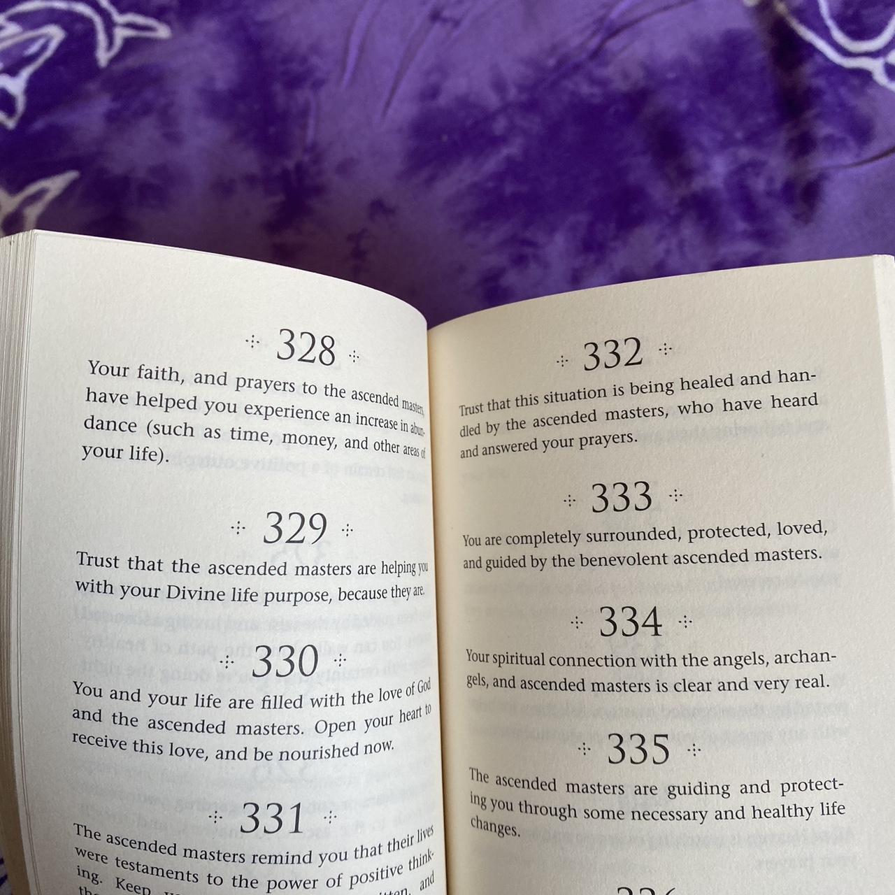 Angel Numbers 101 by: Doreen Virtue 111 222 #333 | Depop