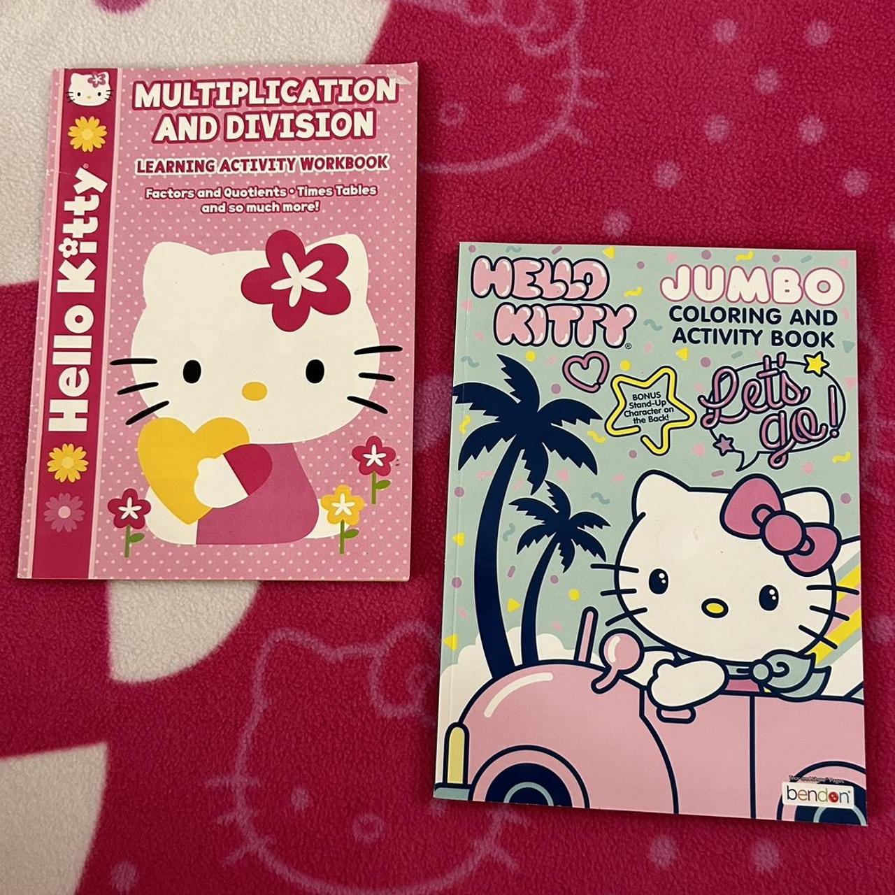 2014 hello kitty multiply and divide work book and - Depop