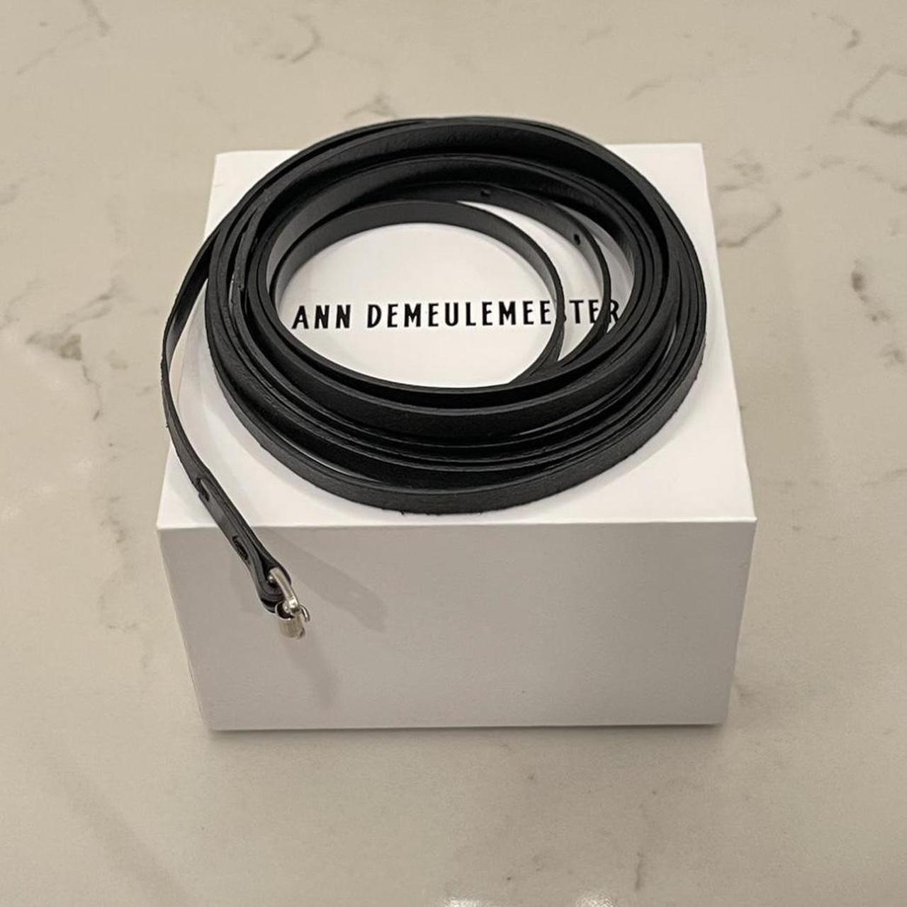 Ann Demeulemeester long black leather wrap belt / | Depop Ann Demeulemeester long black leather wrap belt / | Depop