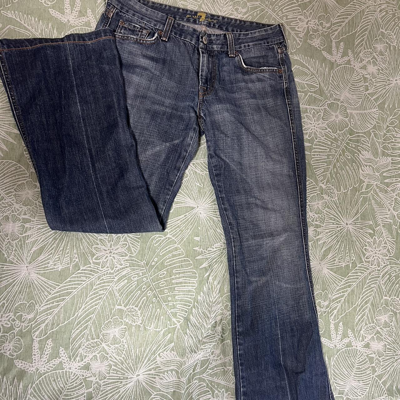 Vintage jeans Straight leg low rise Size 10 - Depop