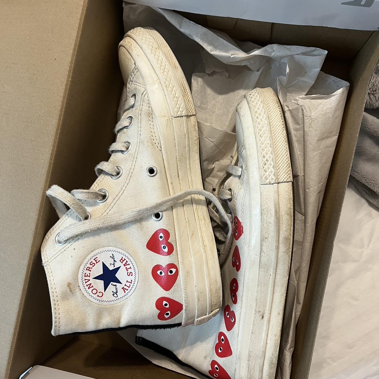 commes de garcon platform sneakers