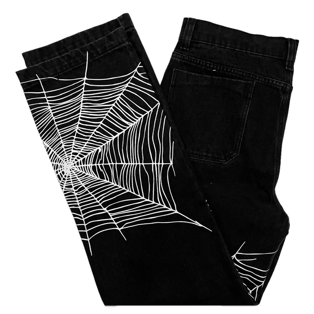 Jaded Man Spider  Jeans New no tag 32 Waist Depop