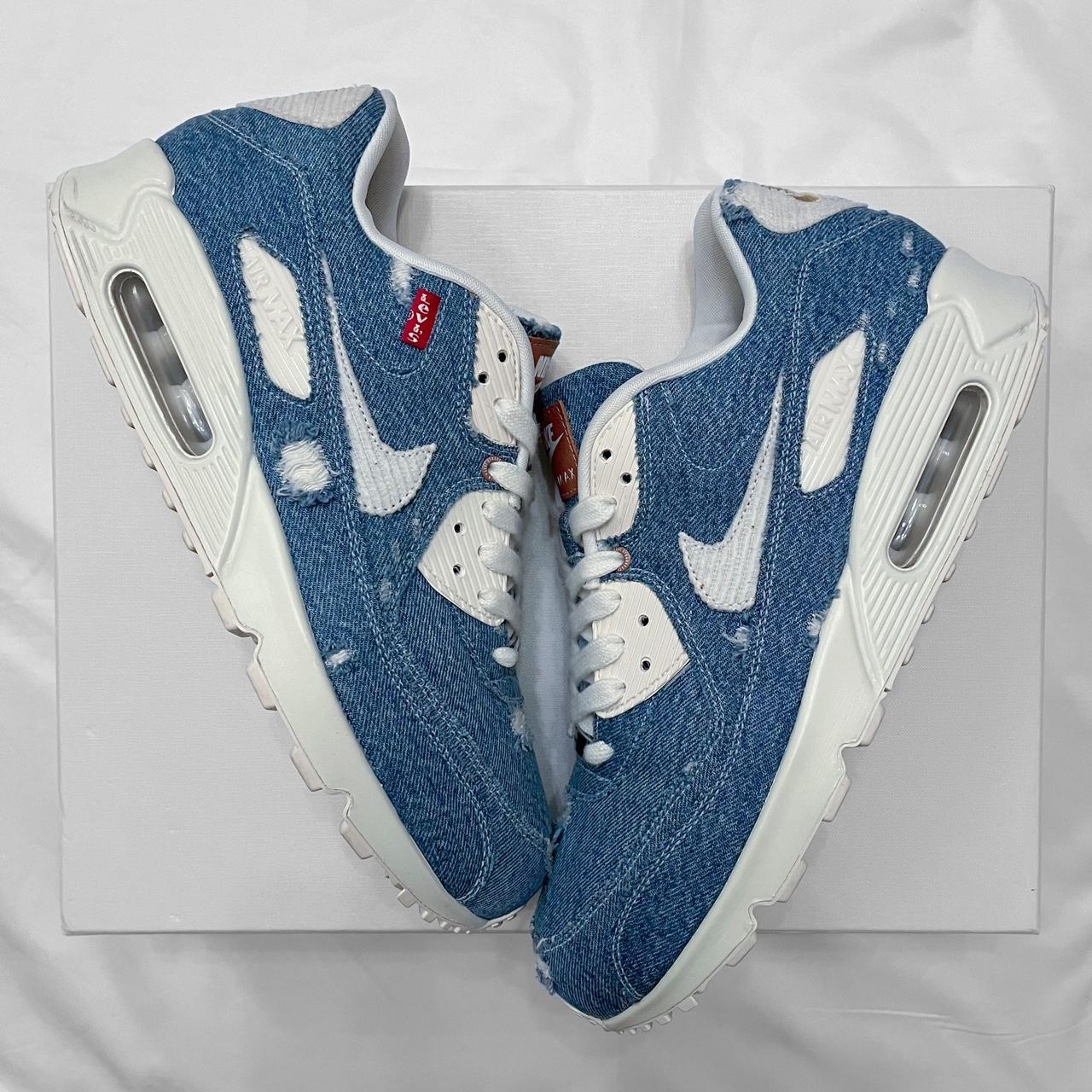 Nike Air Max 90 1 95 Levis Jeans Denim By You ID. Depop