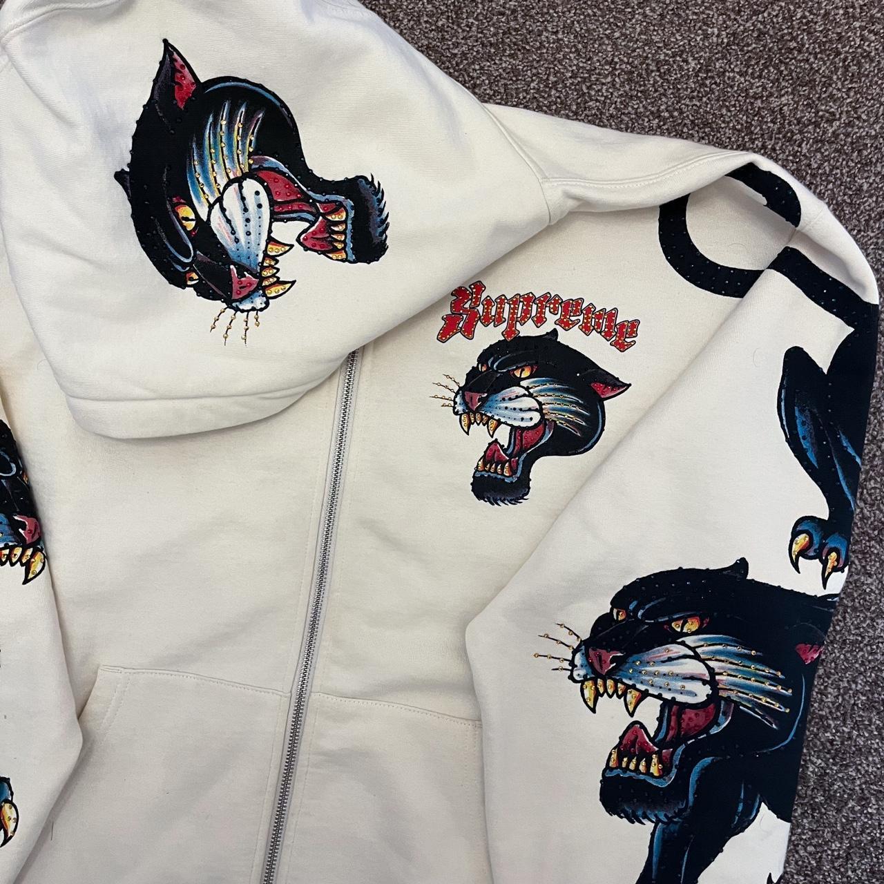 Supreme black panther パーカー Supreme Panther Zip Up Hooded Sweatshirt (SS21) - $168