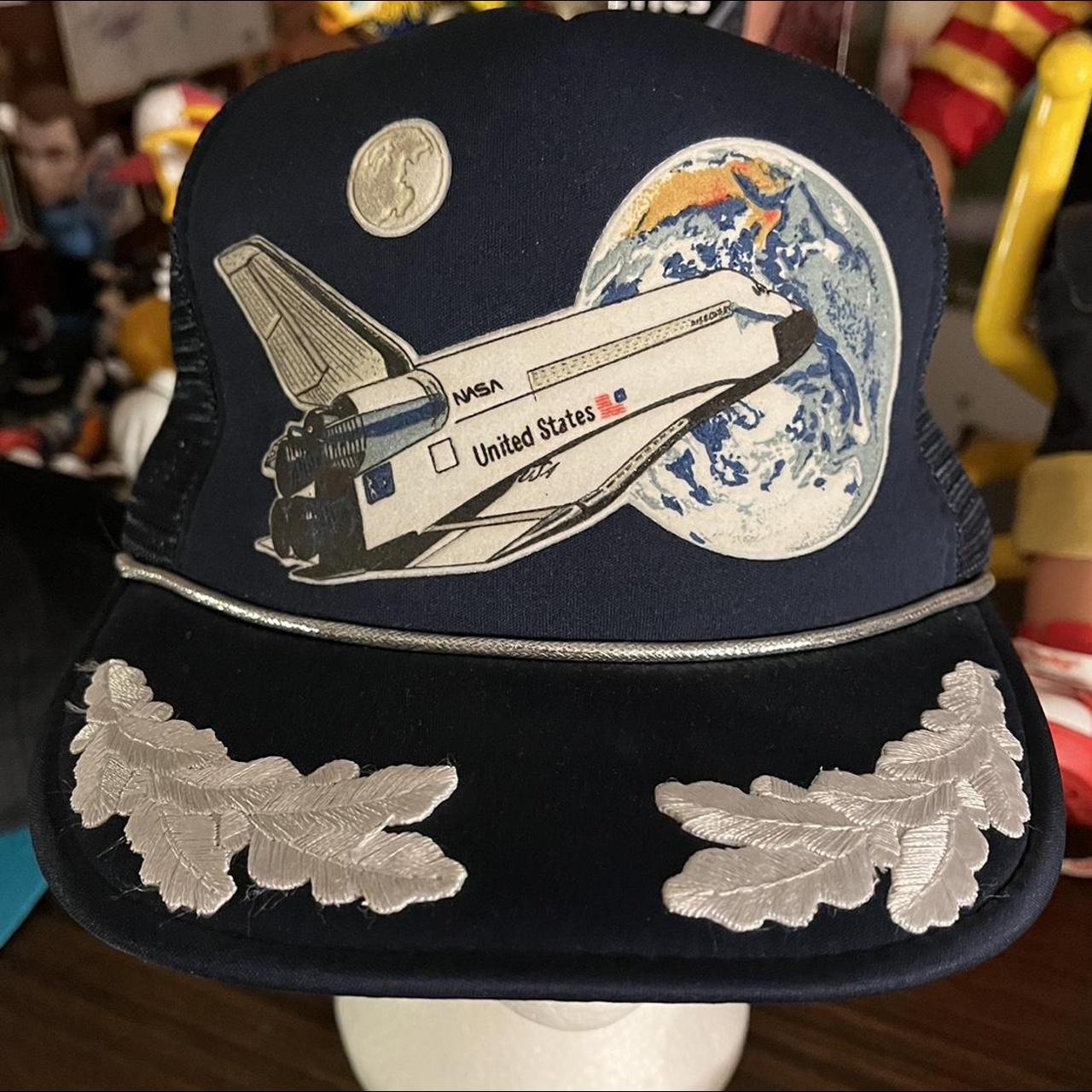 Vintage Men's Hat - Navy