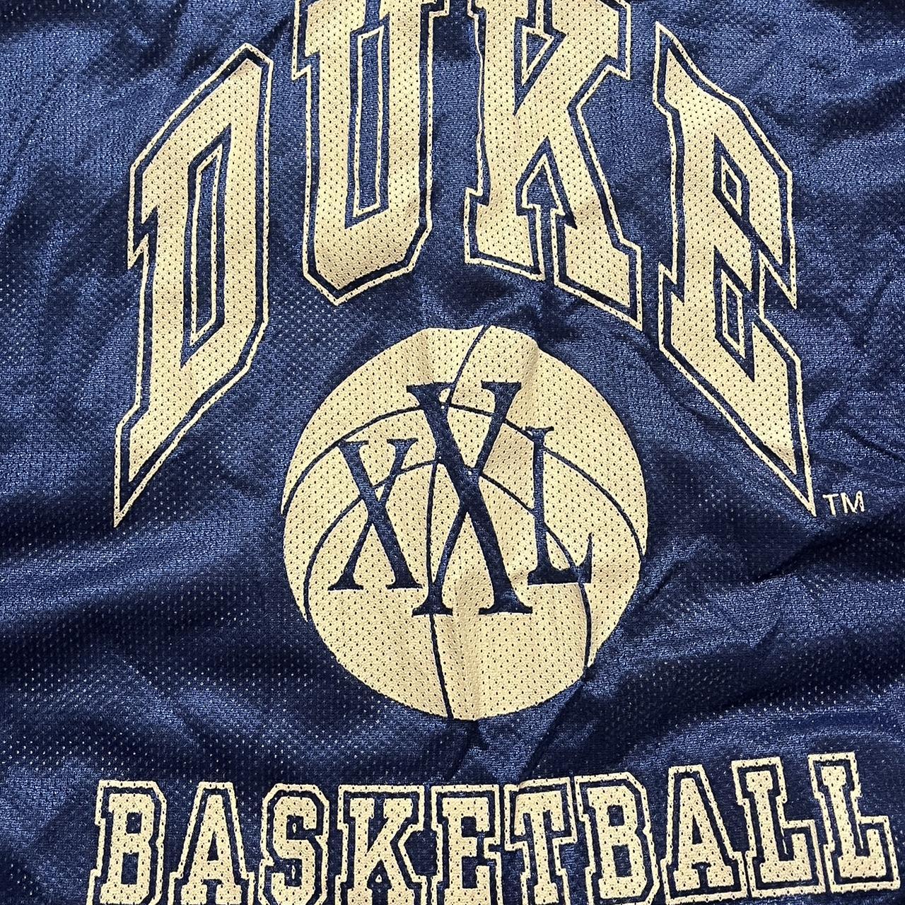 Vintage 90s DUKE UNIVERSITY basketball jersey - Depop