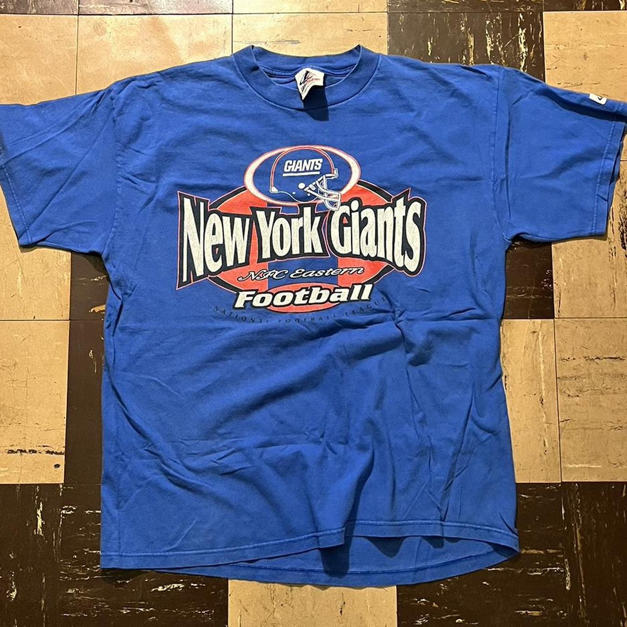 Vintage New York giants polo shirt size medium  - Depop