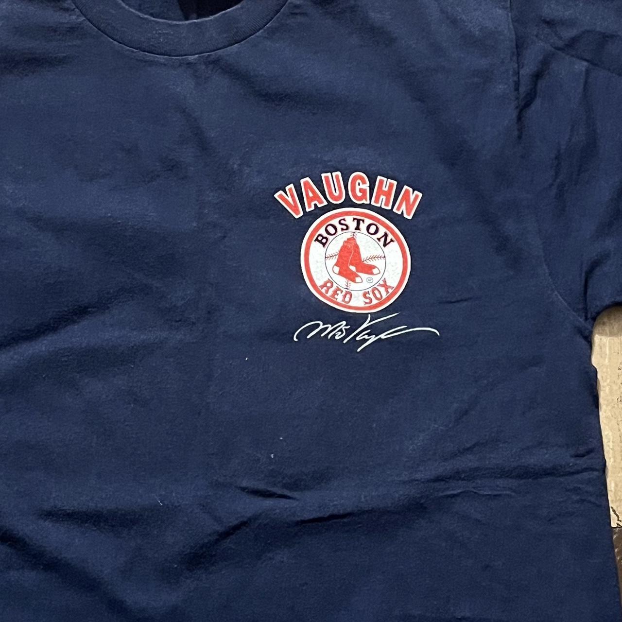 Vintage Nike Boston Red Sox tshirt. Vintage red - Depop