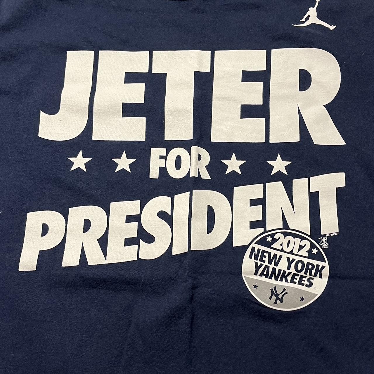 Y2k New York yankees Derek jeter tshirt size - Depop