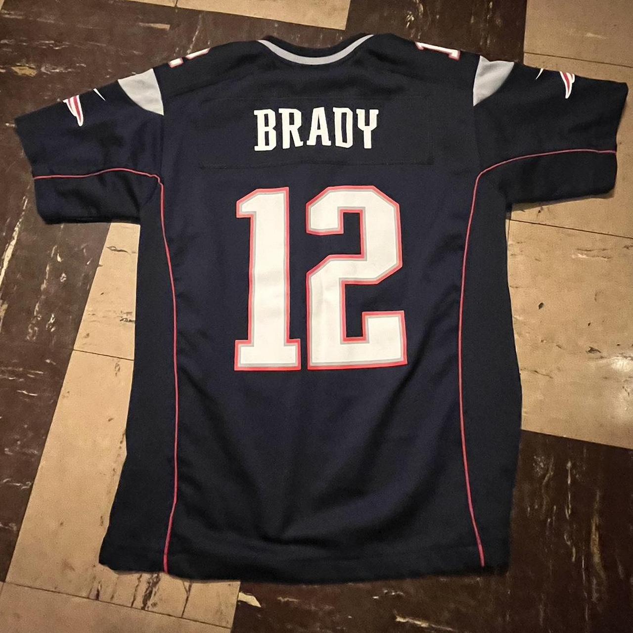 New England Patriots Nike On Field 12 Tom Brady - Depop