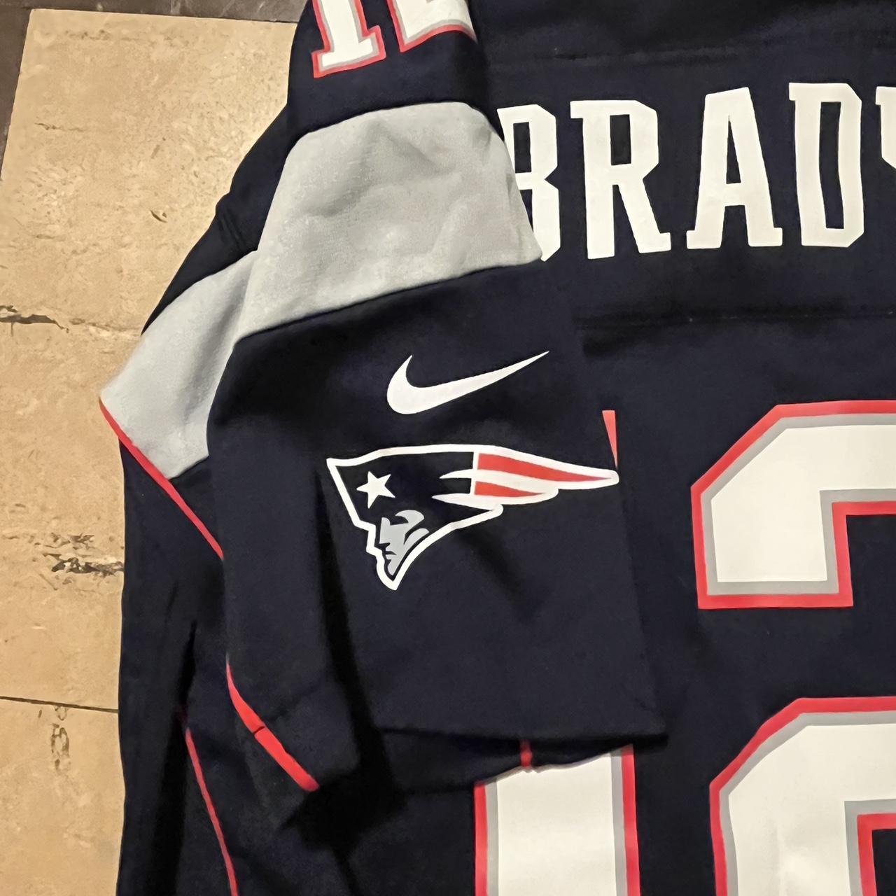 New England Patriots Nike On Field 12 Tom Brady - Depop