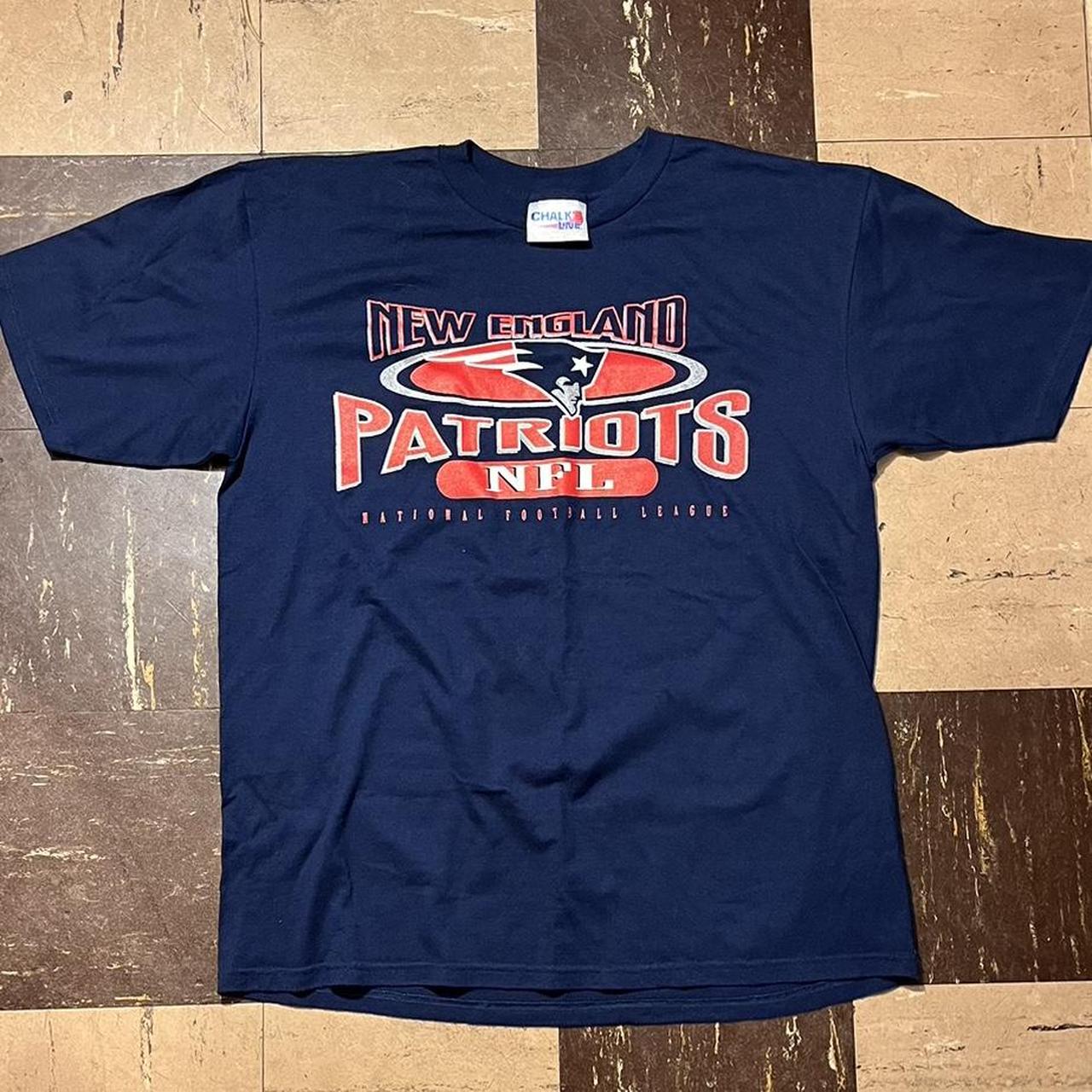 NEW ENGLAND PATRIOTS T-SHIRT NAVY