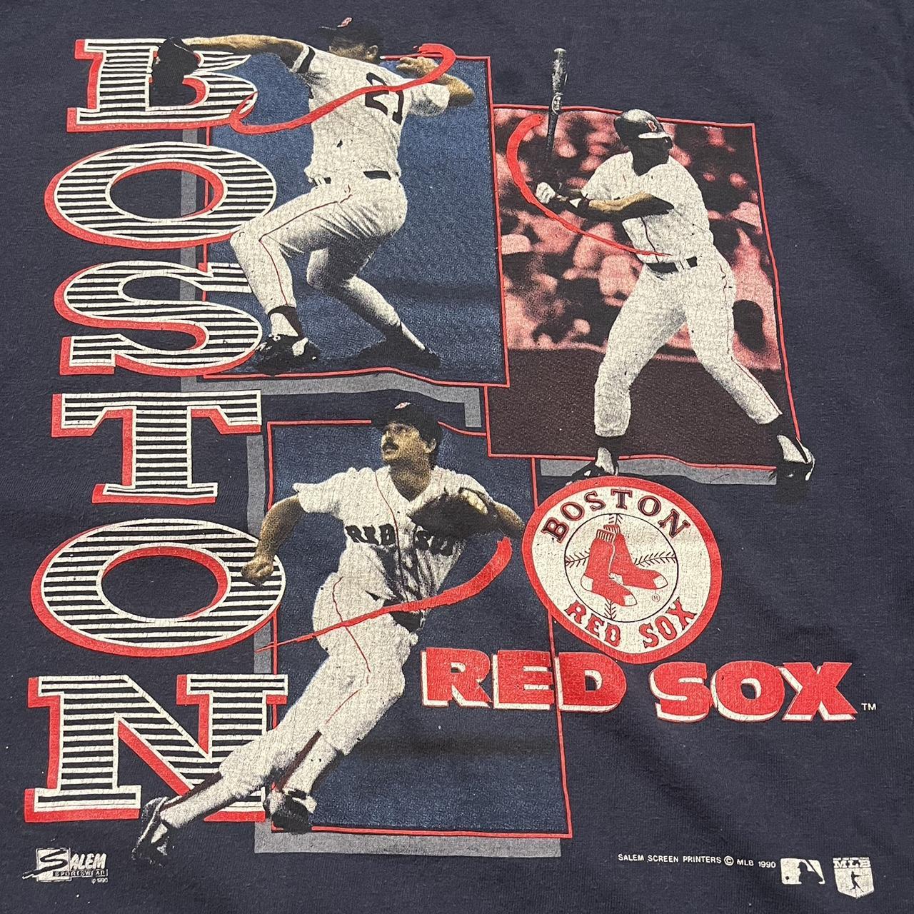 NWT Vintage Boston Red Sox Shirt Salem Sports Size: - Depop