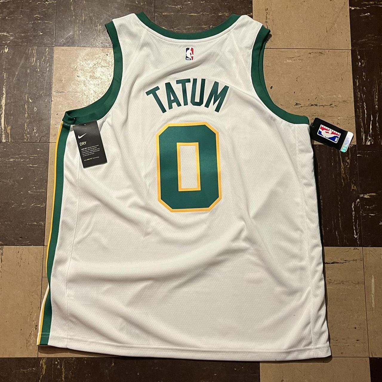Jayson Tatum Boston Celtics Nike City Edition Swingman Jersey Men