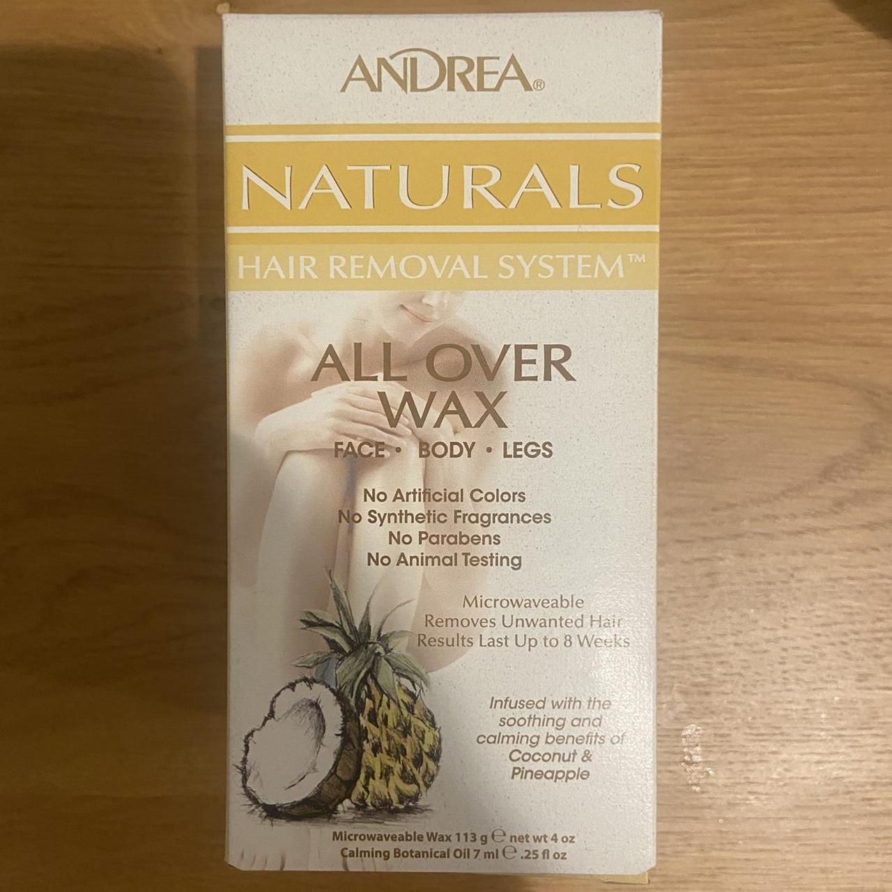 Andrea naturals waxing kit PRICE NEGOTIABLE AS Depop