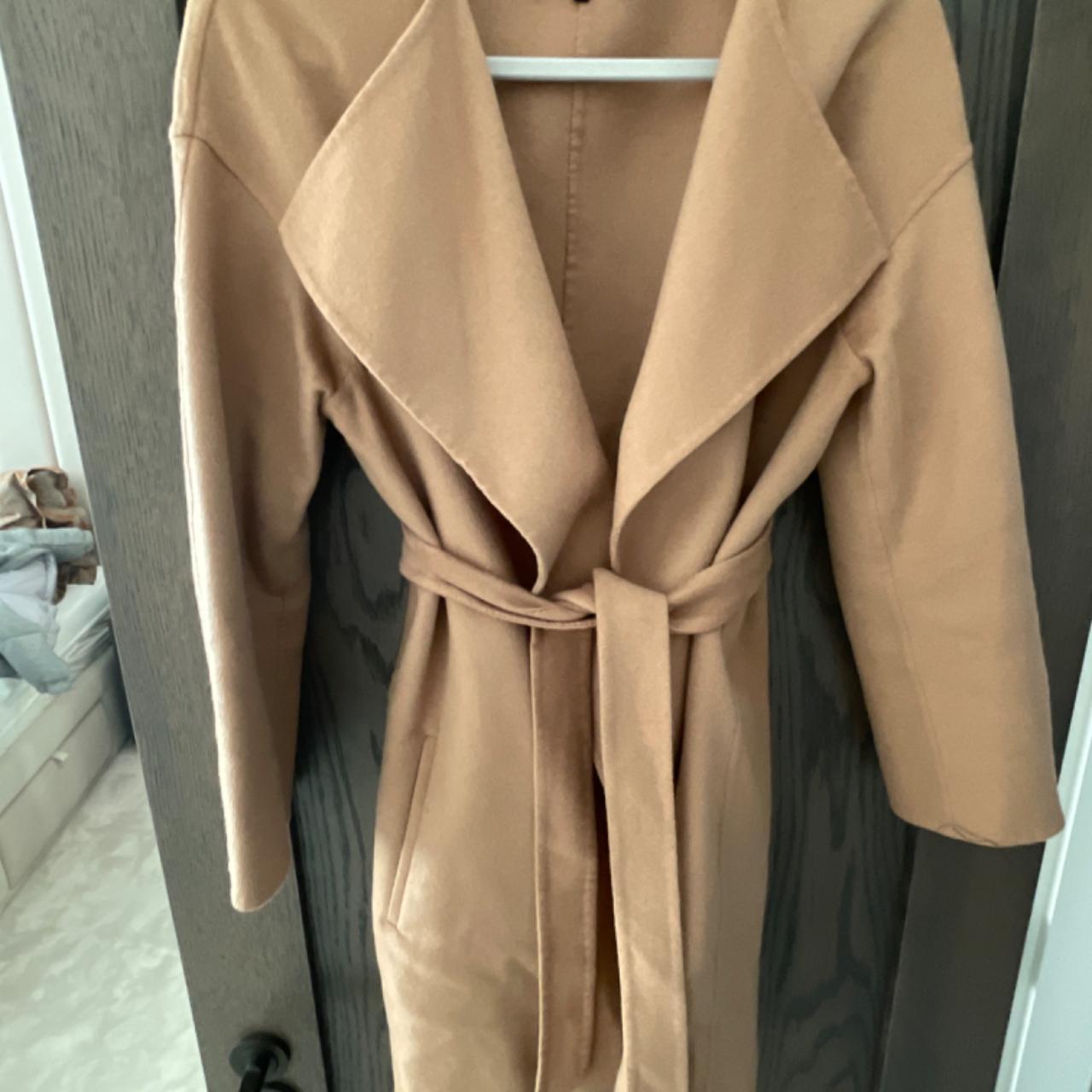 Women's Tan Coat Depop