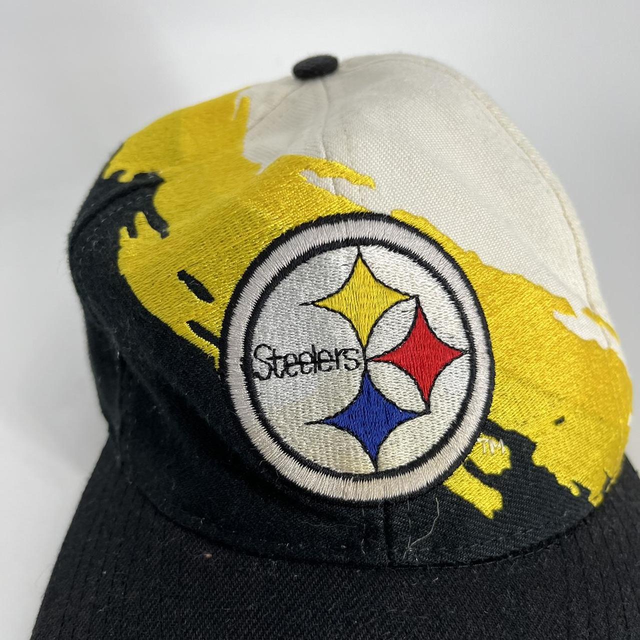 Vintage Pittsburgh Steelers Logo 7 Logo Hat Used - Depop