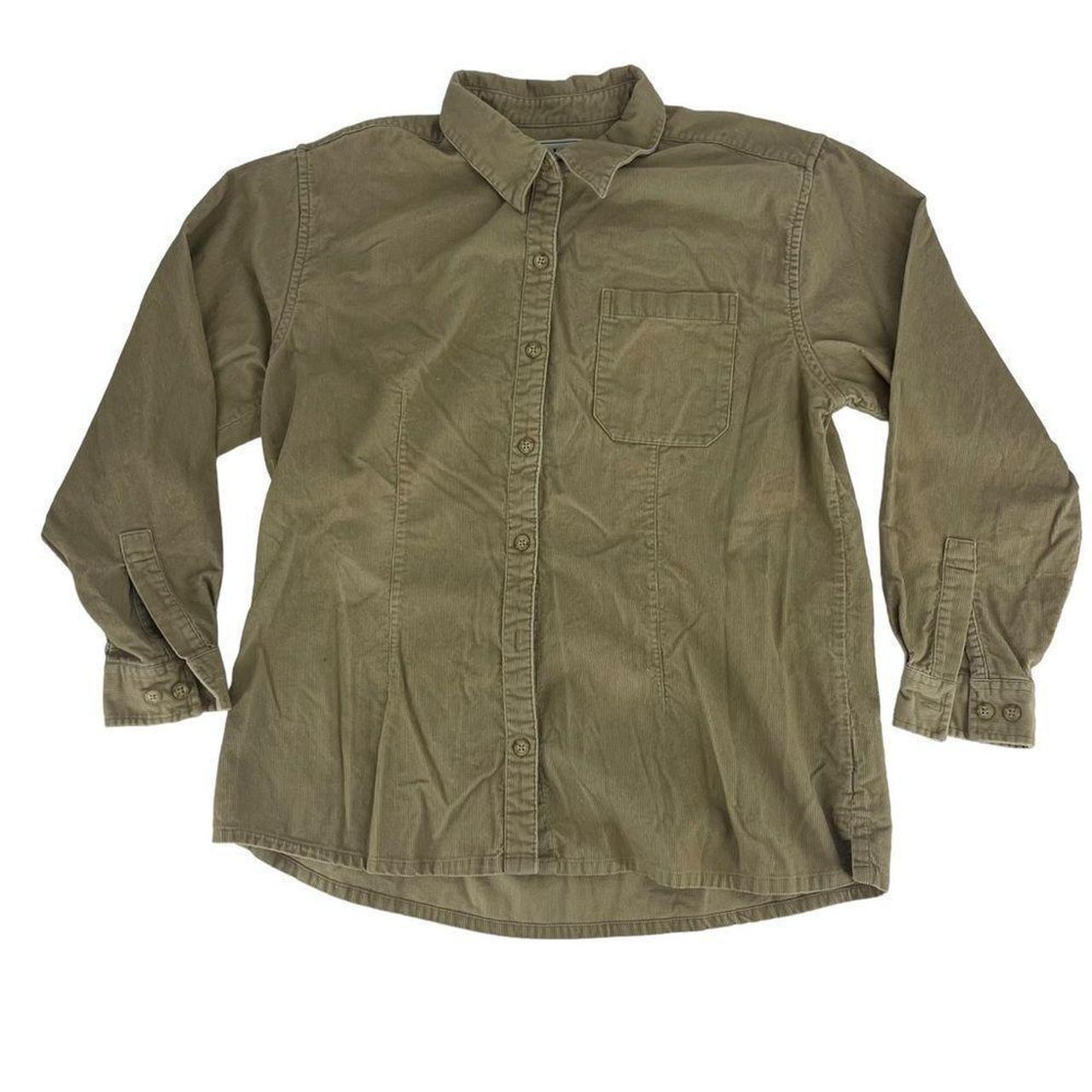 L.L.Bean Women's Shirt - Tan - M – LL Bean Shirt … - image 1