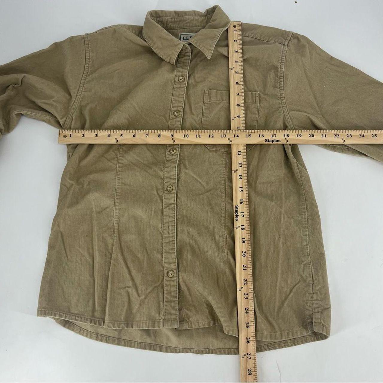 L.L.Bean Women's Shirt - Tan - M – LL Bean Shirt … - image 7