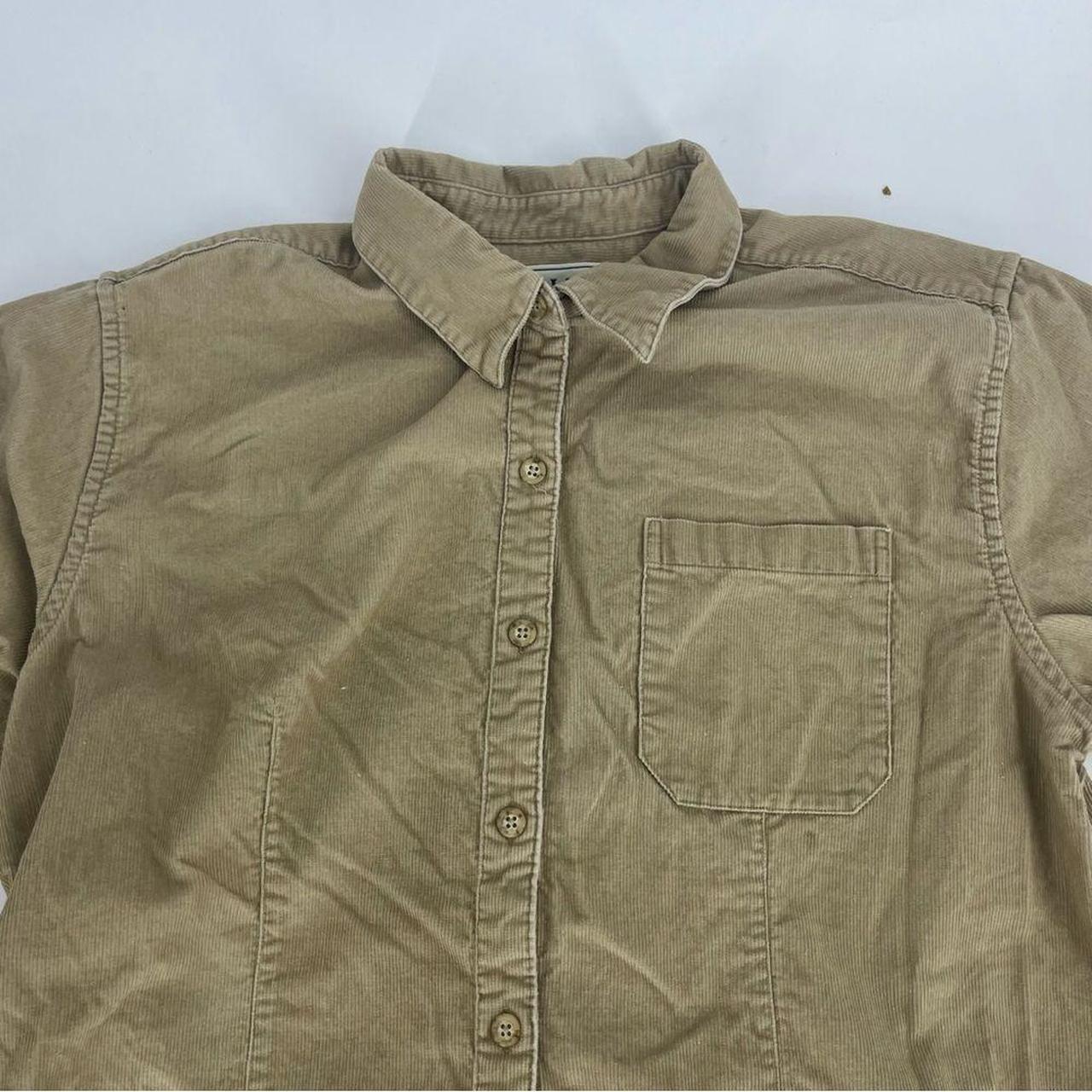 L.L.Bean Women's Shirt - Tan - M – LL Bean Shirt … - image 2