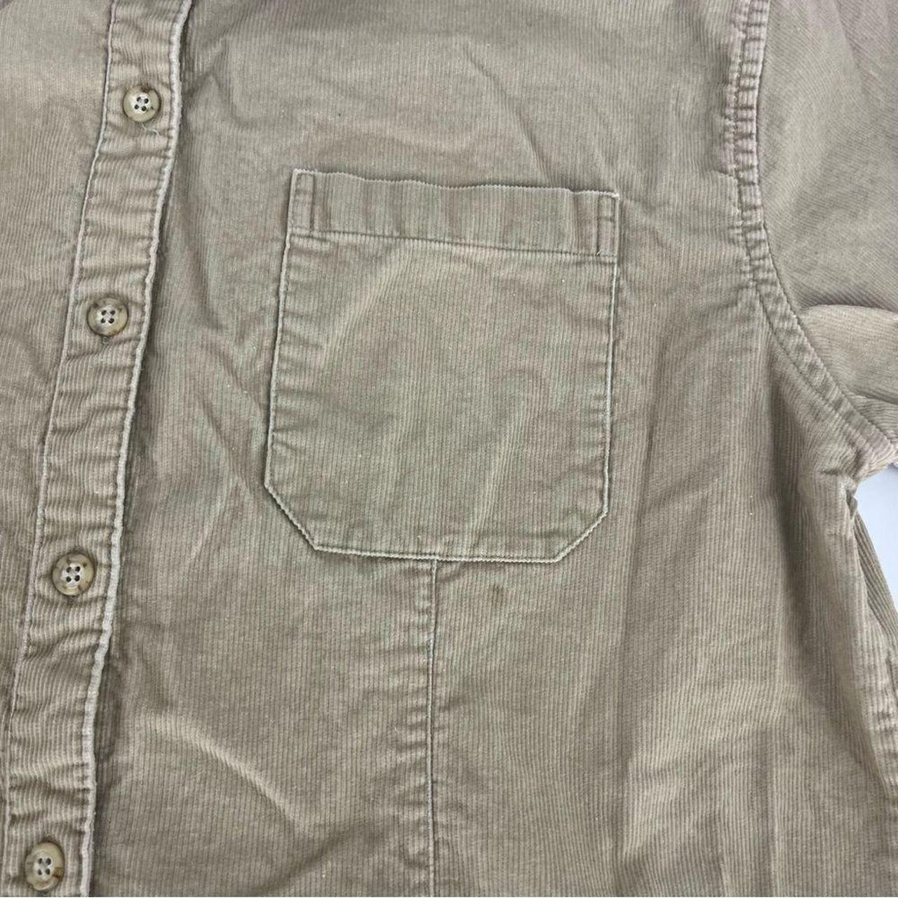 L.L.Bean Women's Shirt - Tan - M – LL Bean Shirt … - image 3