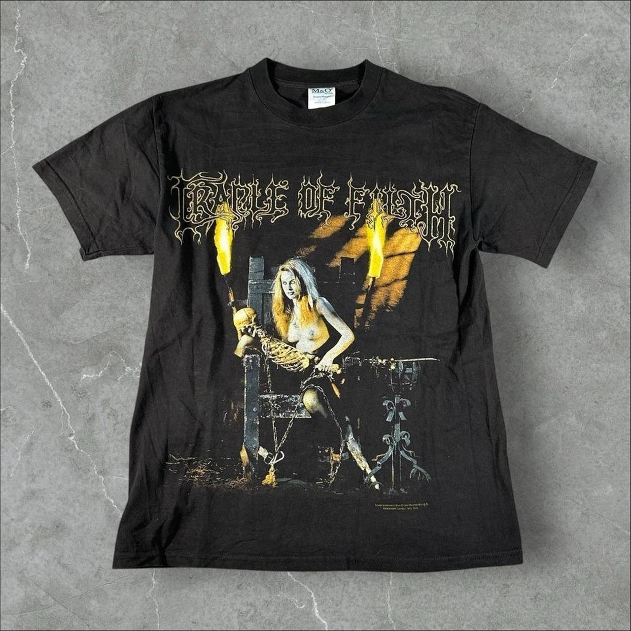 激レア cradle of filth ヴィンテージ 激レア 当時物 CRADLE OF FILTH Tシャツ ヴィンテージ サイズLの