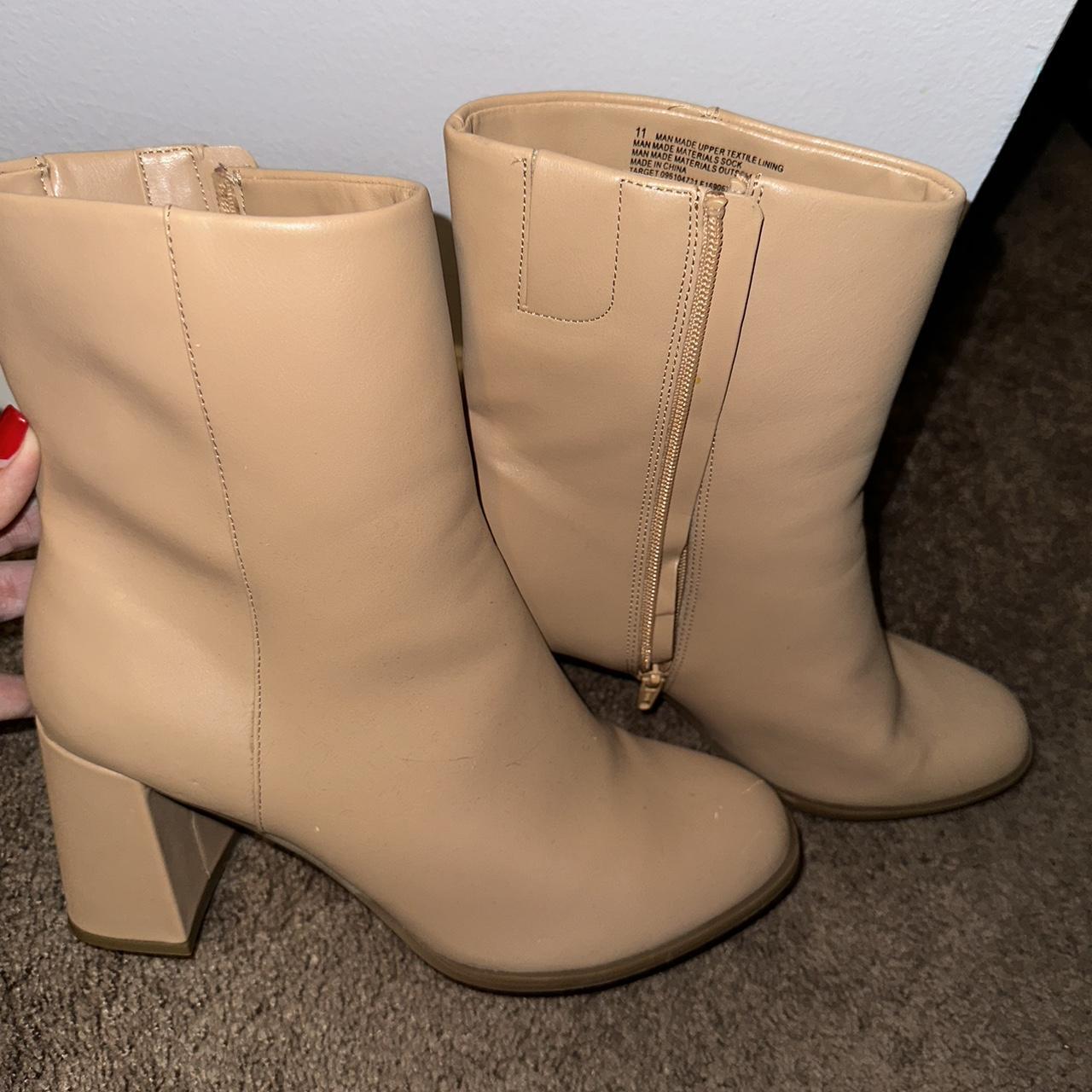 Tan top boots target